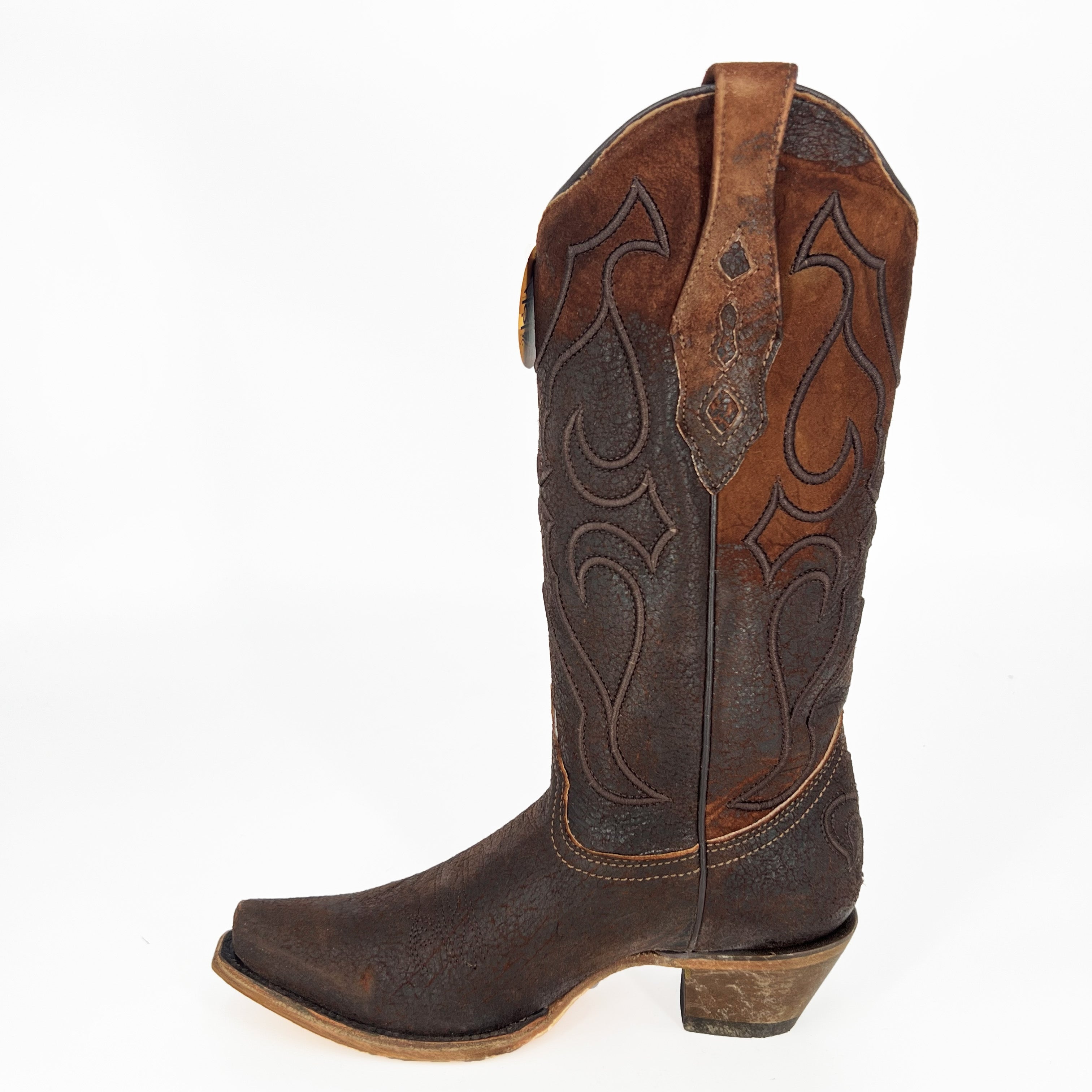 Corral Women's Brown Embroidery Boot Z5205