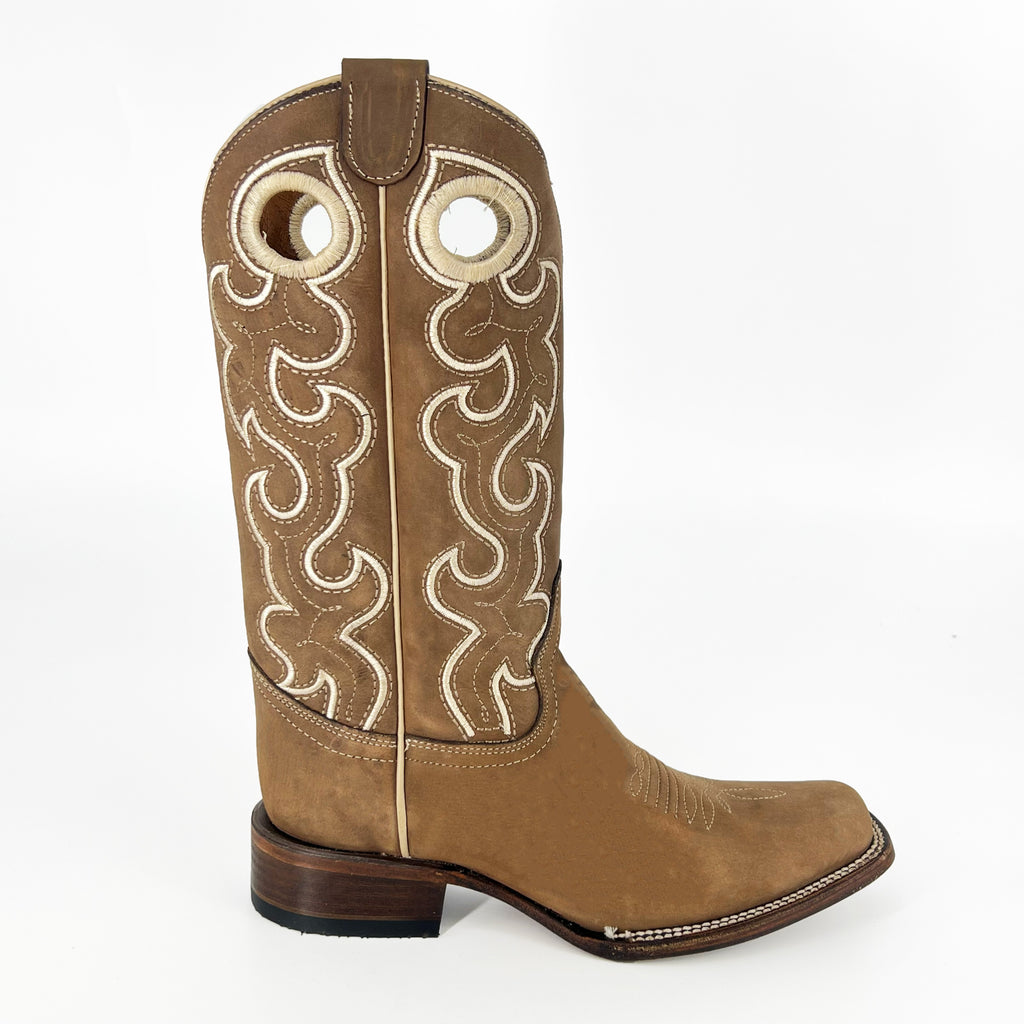 Circle G Women’s Cutout & Embroidery Boot L6006