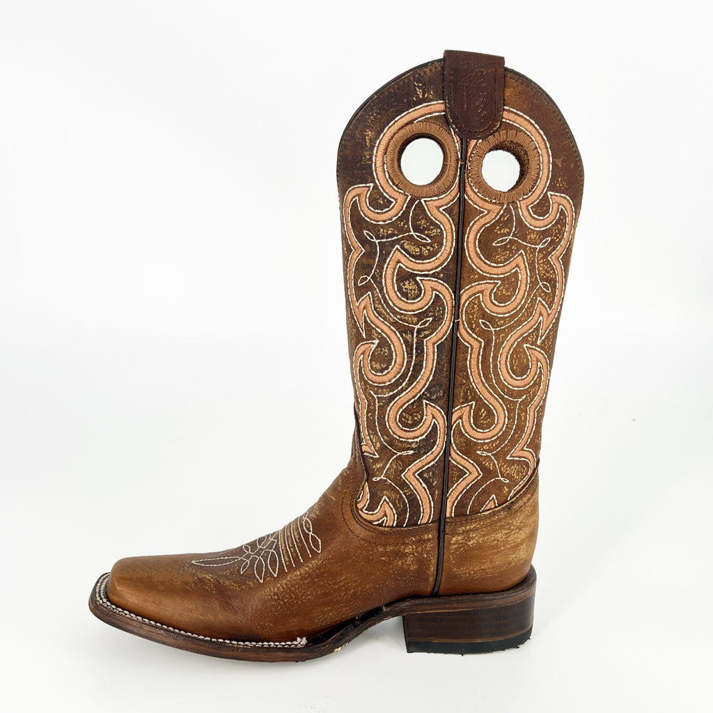 Circle G Women’s Cutout & Embroidery Boot L6008