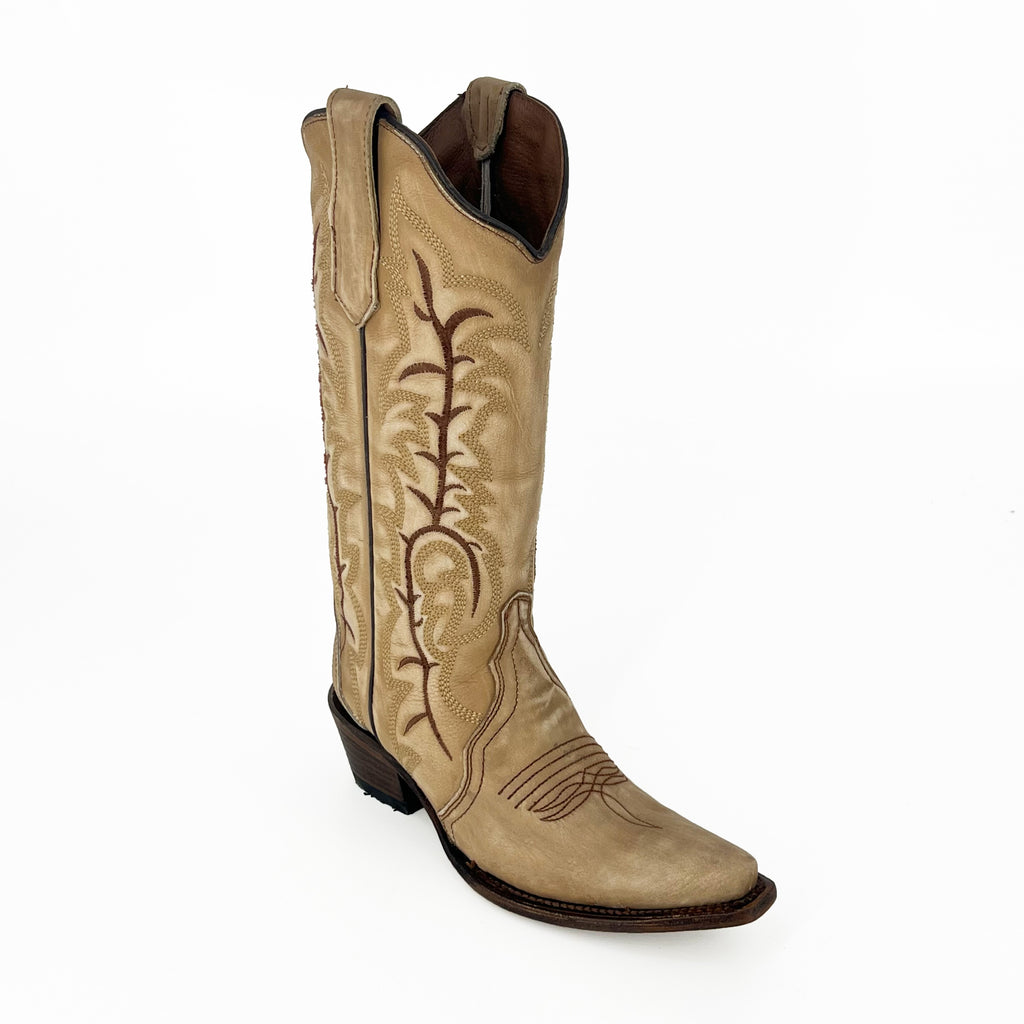 Circle G Women’s Embroidery Boot L5970 - Sand