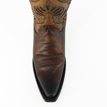 Cargar imagen en el visor de la galería, Circle G Women’s Inlay &amp; Embroidery Boot L6085 - Bronze
