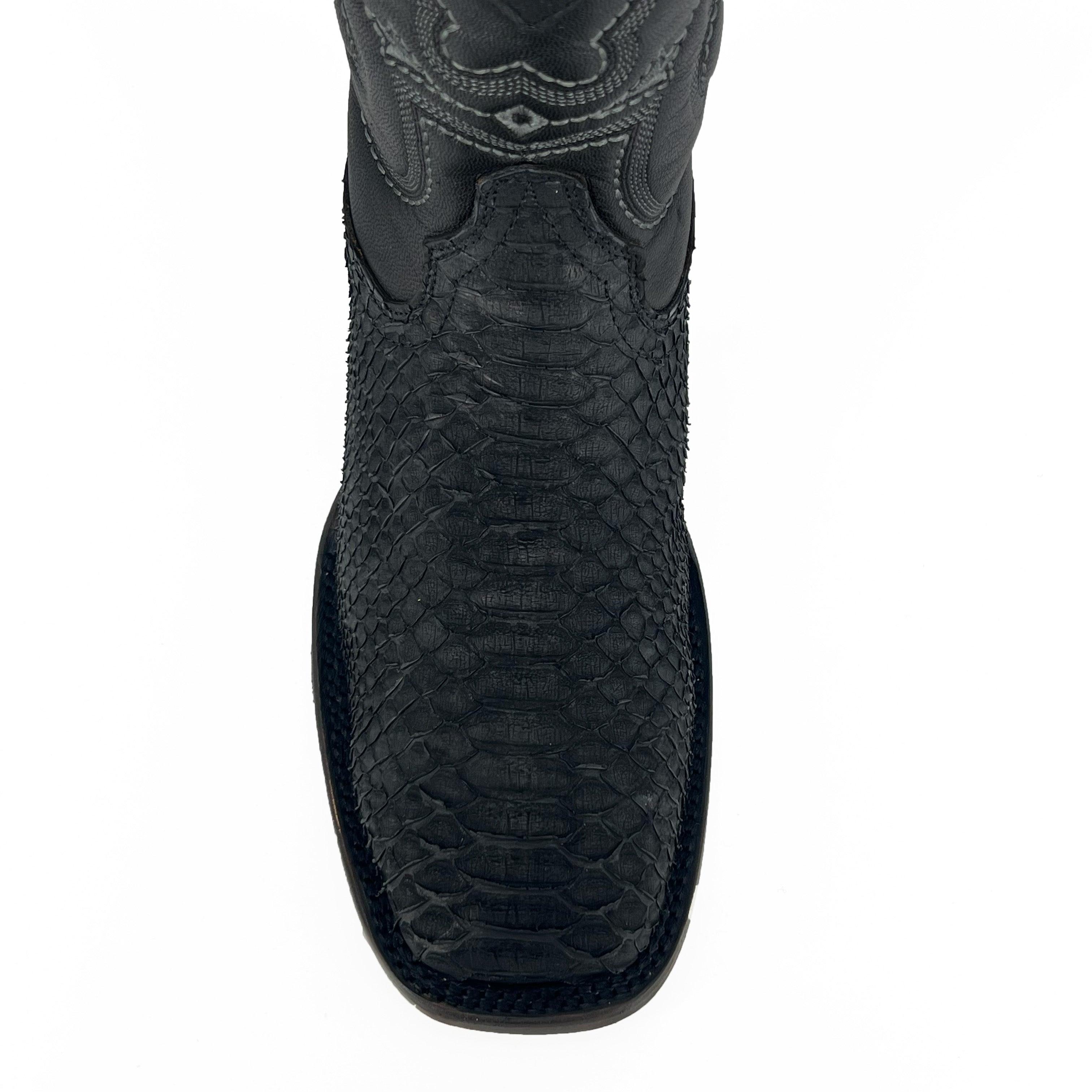 Gold Rush Men's Python Boot DIB227C - Black