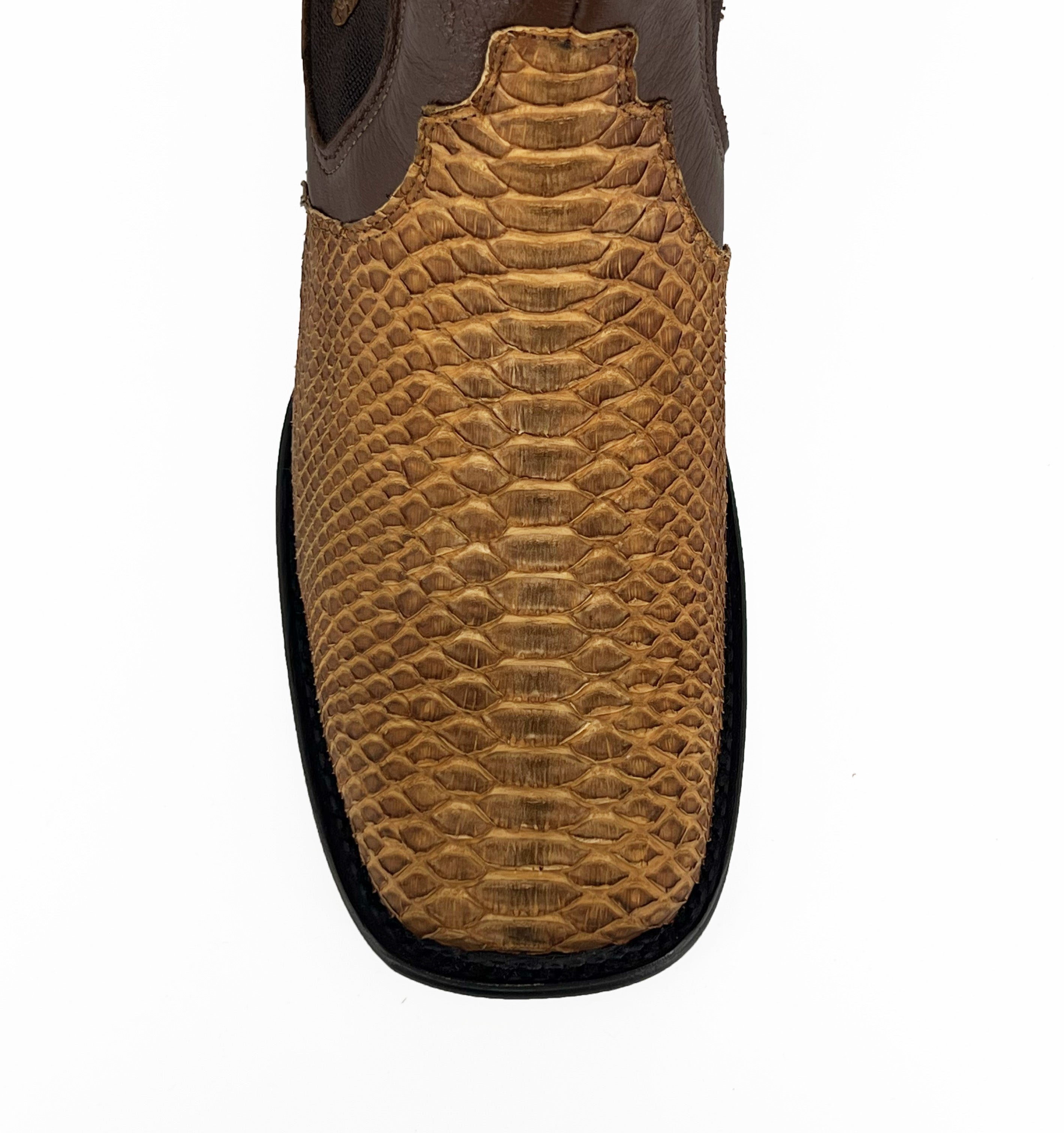 Vestigium Short Boot 82BN5751 Python - Nobuck Honey