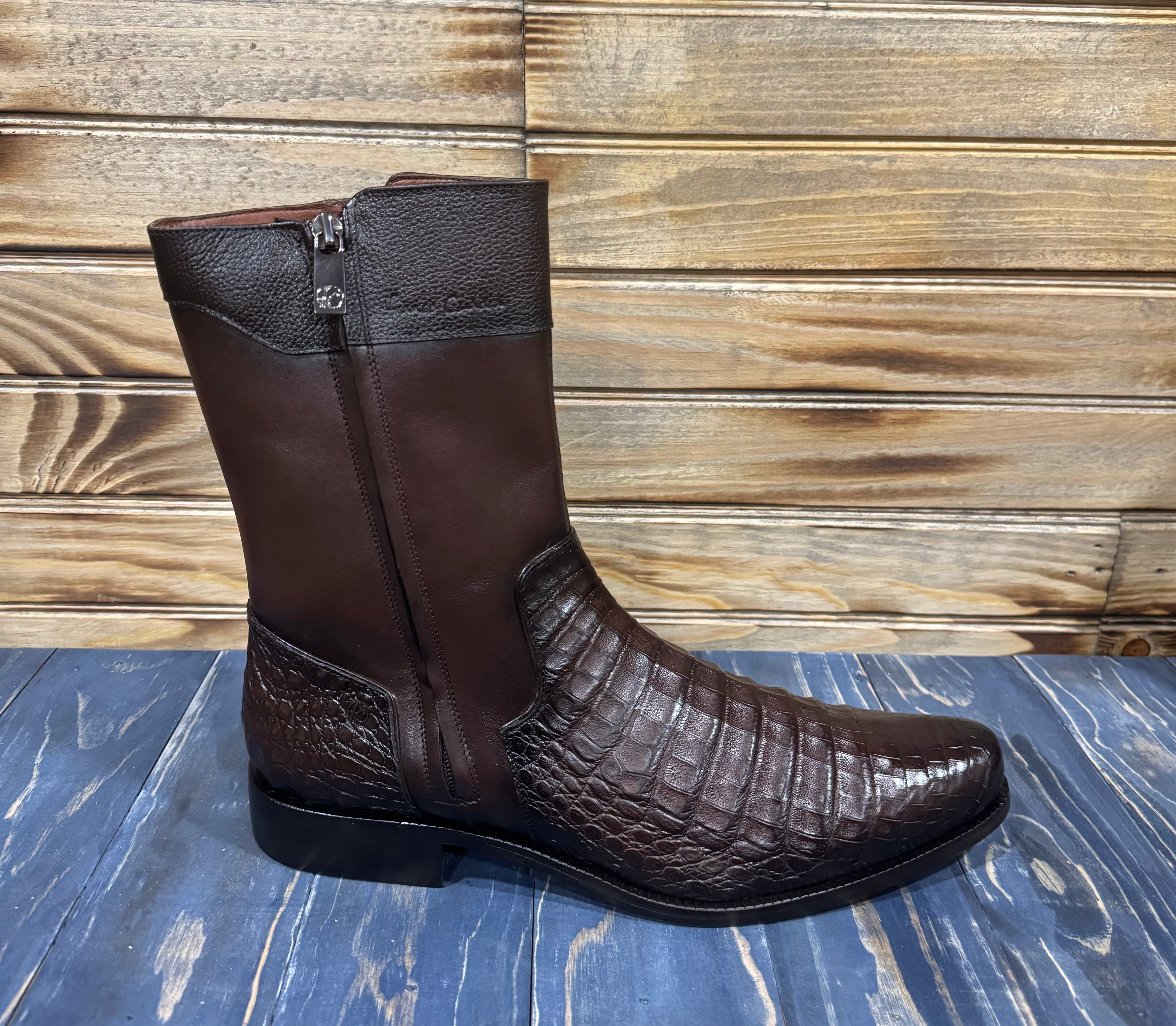 Franco Cuadra Collection Caiman FC867 - Dark Brown