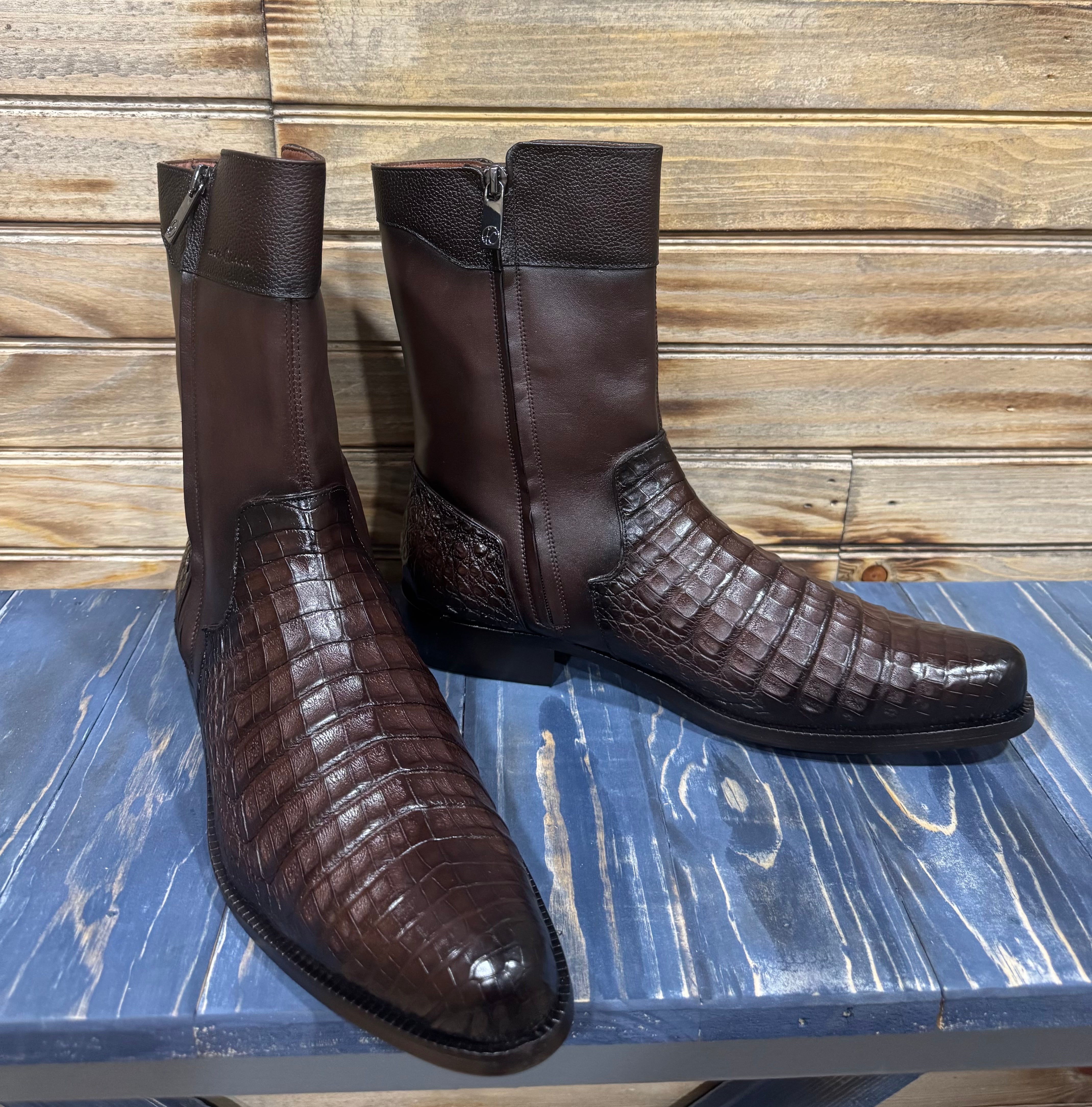 Franco Cuadra Collection Caiman FC867 - Dark Brown