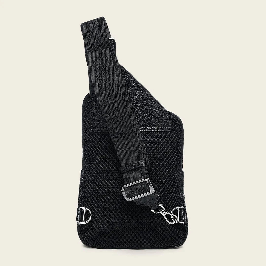 Cuadra Black Stingray Zipper Bag DU761
