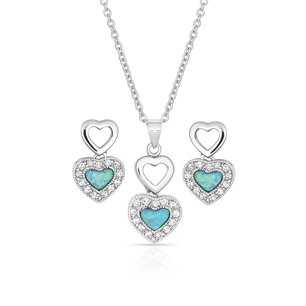 Montana River Lights in Love Jewelry Set JS2537