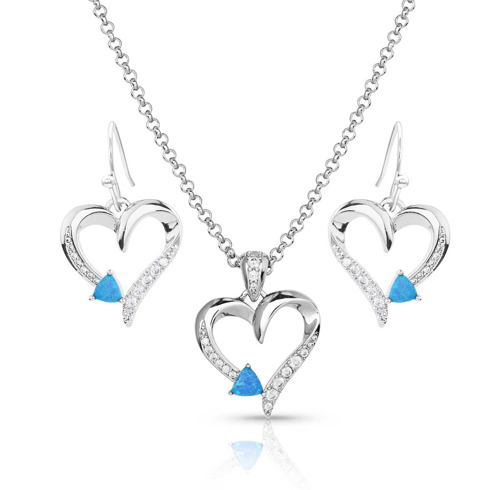 Montana Love Everlasting Opal Crystal Jewelry Set JS5708