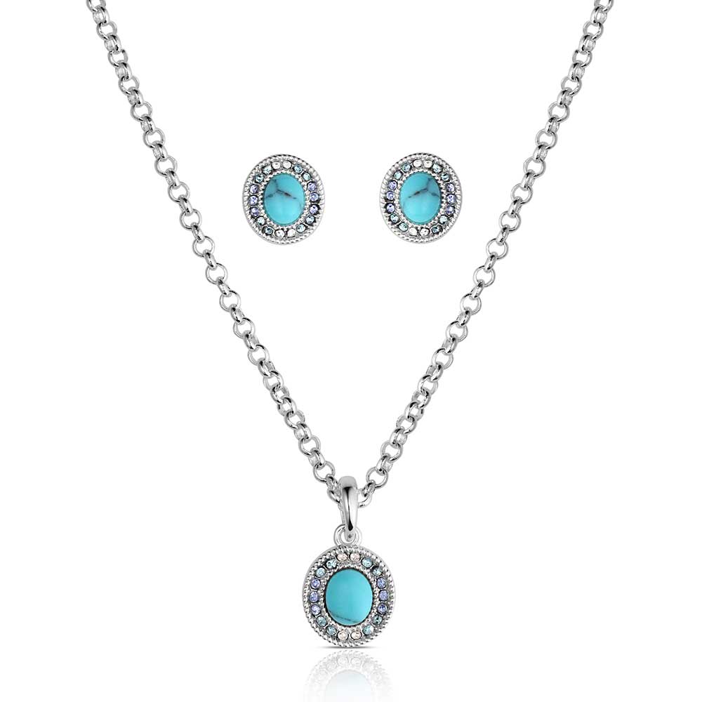 Montana Northern Sky Turquoise Jewelry Set JS6540