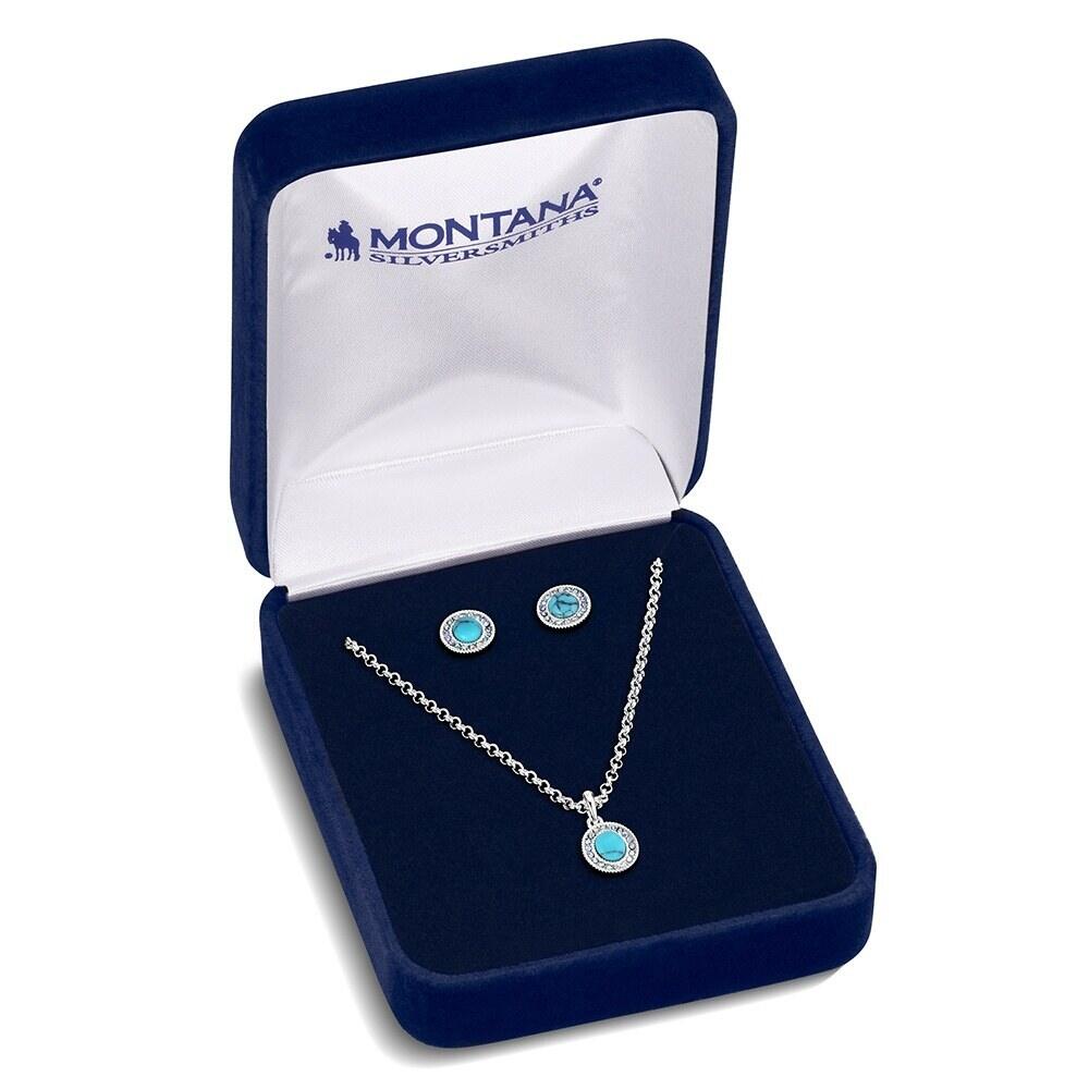 Montana Northern Sky Turquoise Jewelry Set JS6540
