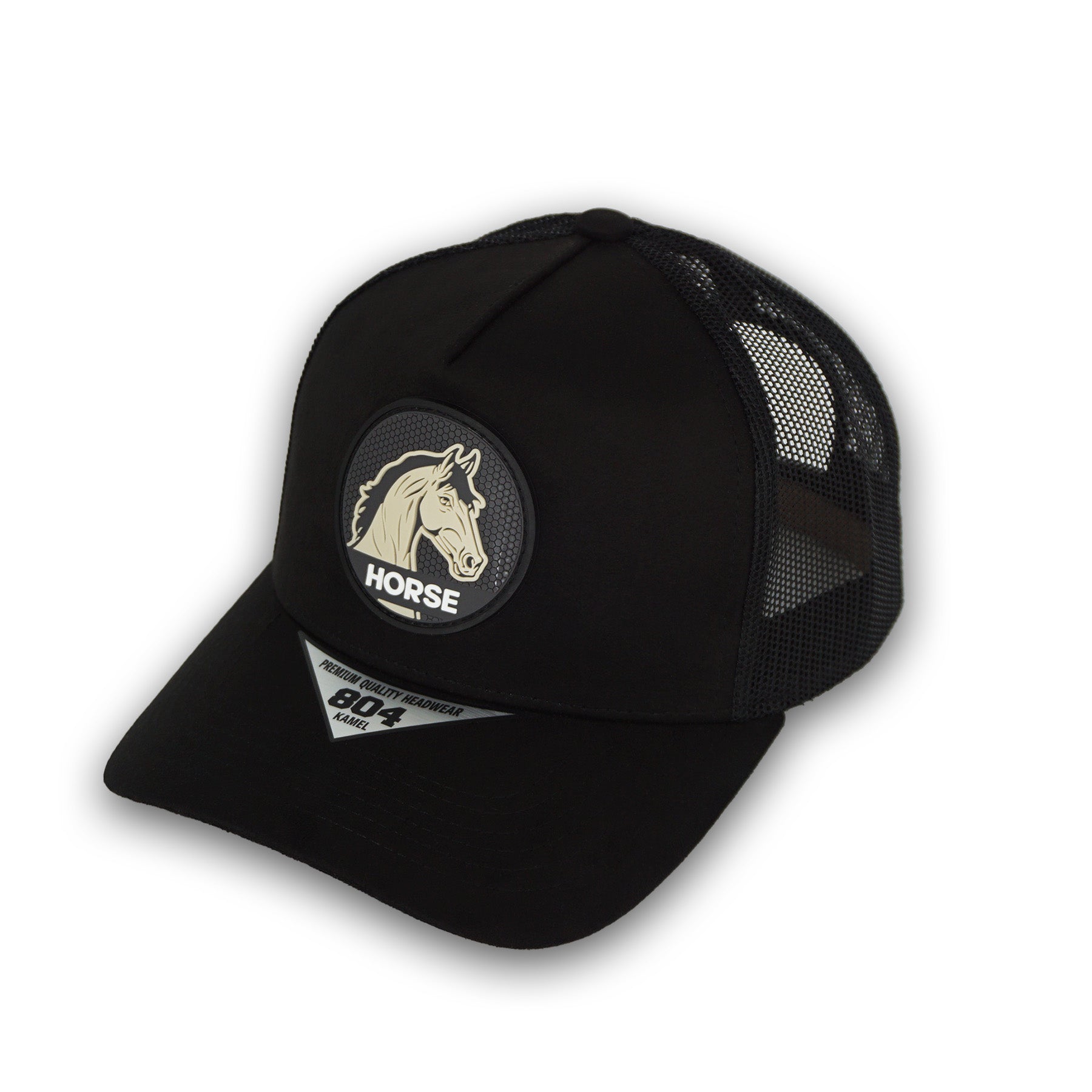 Kamel Horse Black Snapback Hat KA05