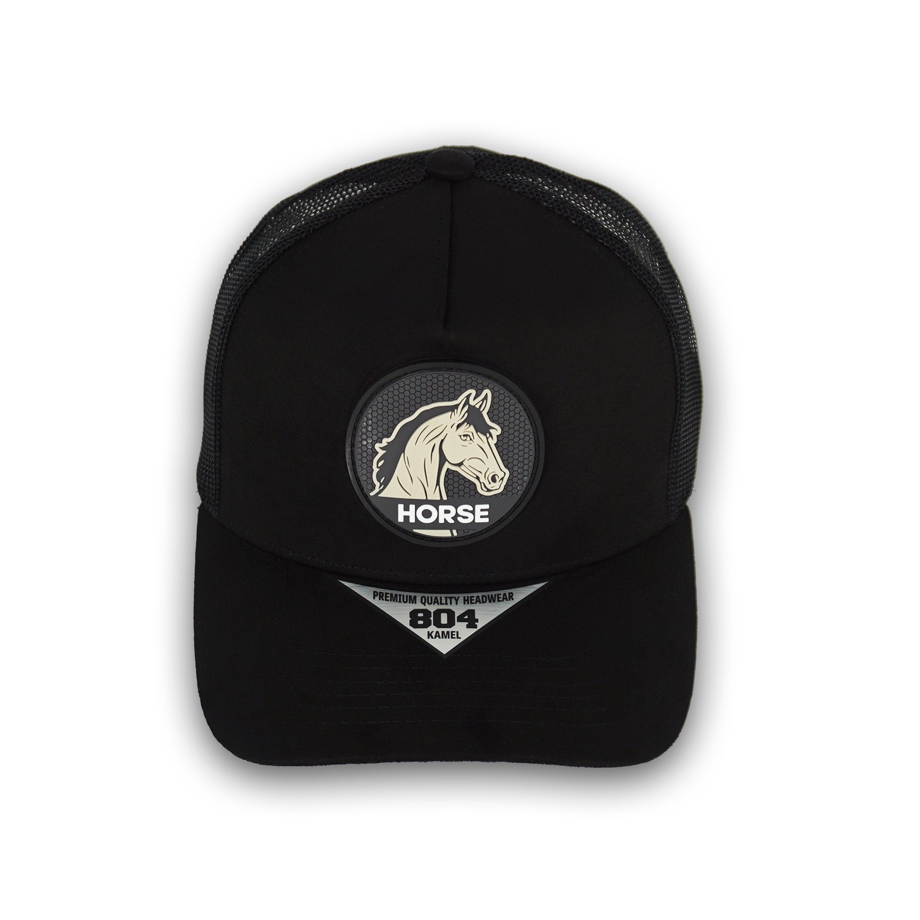 Kamel Horse Black Snapback Hat KA05