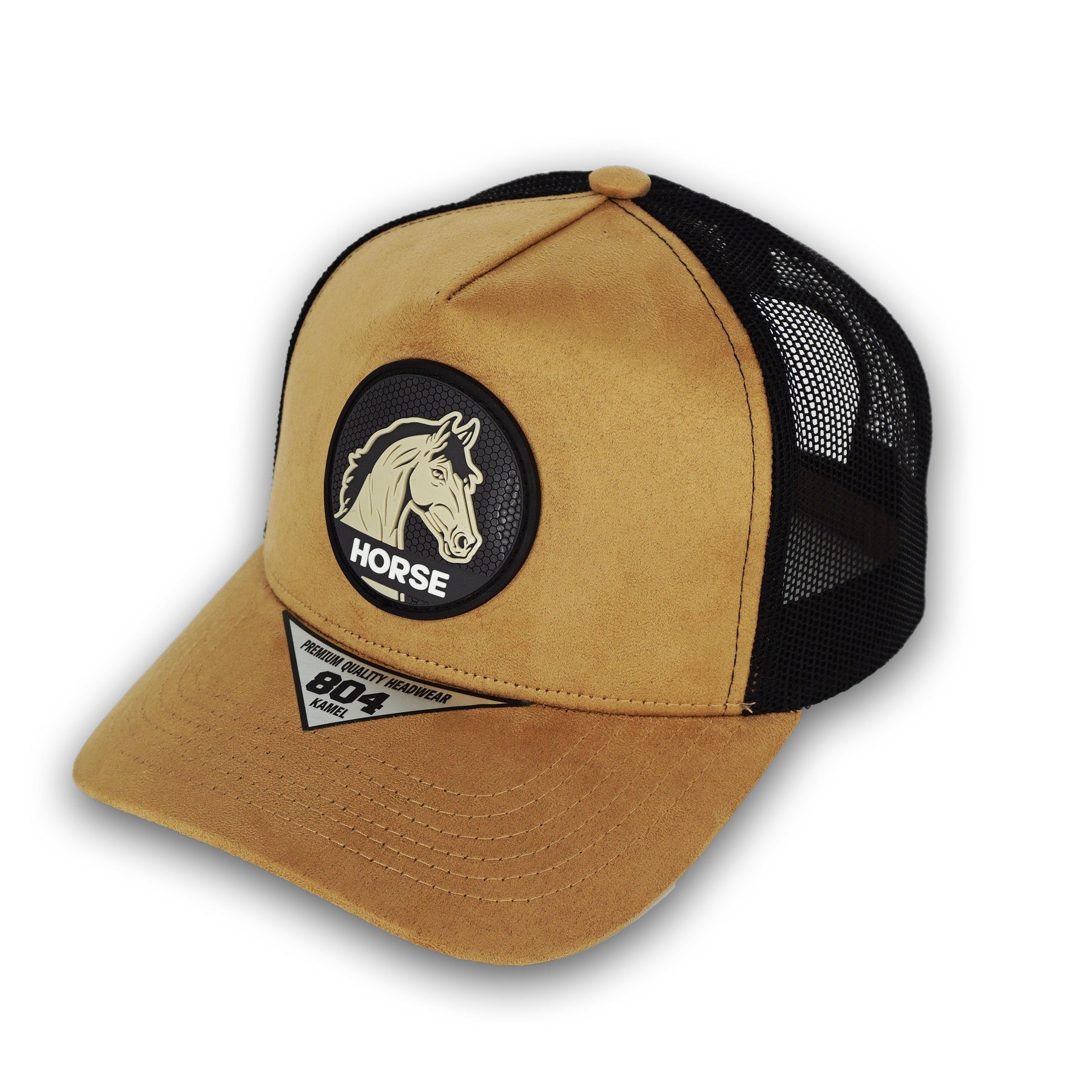 Kamel Horse Beige Snapback Hat KA08