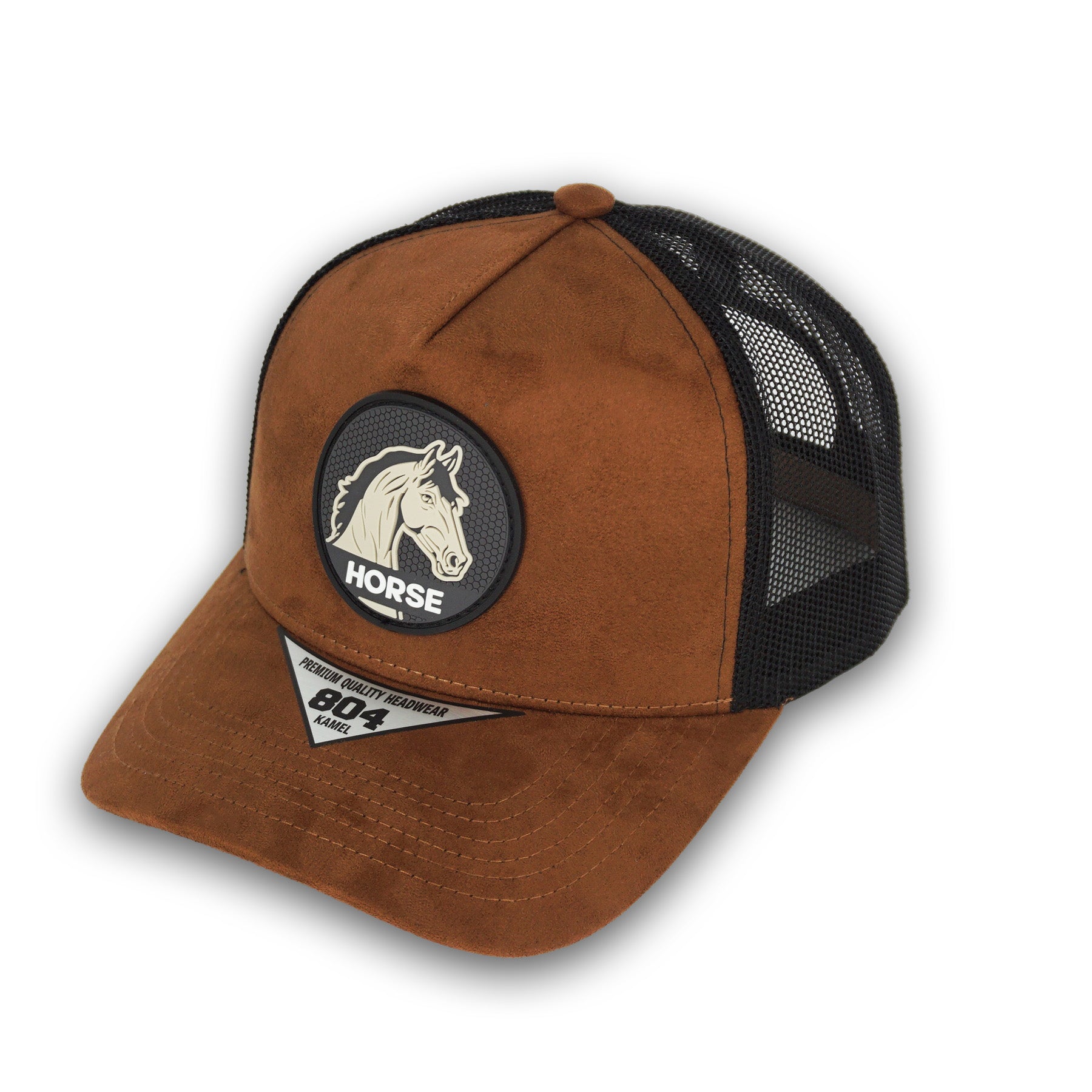 Kamel Horse Brown Snapback Hat KA09