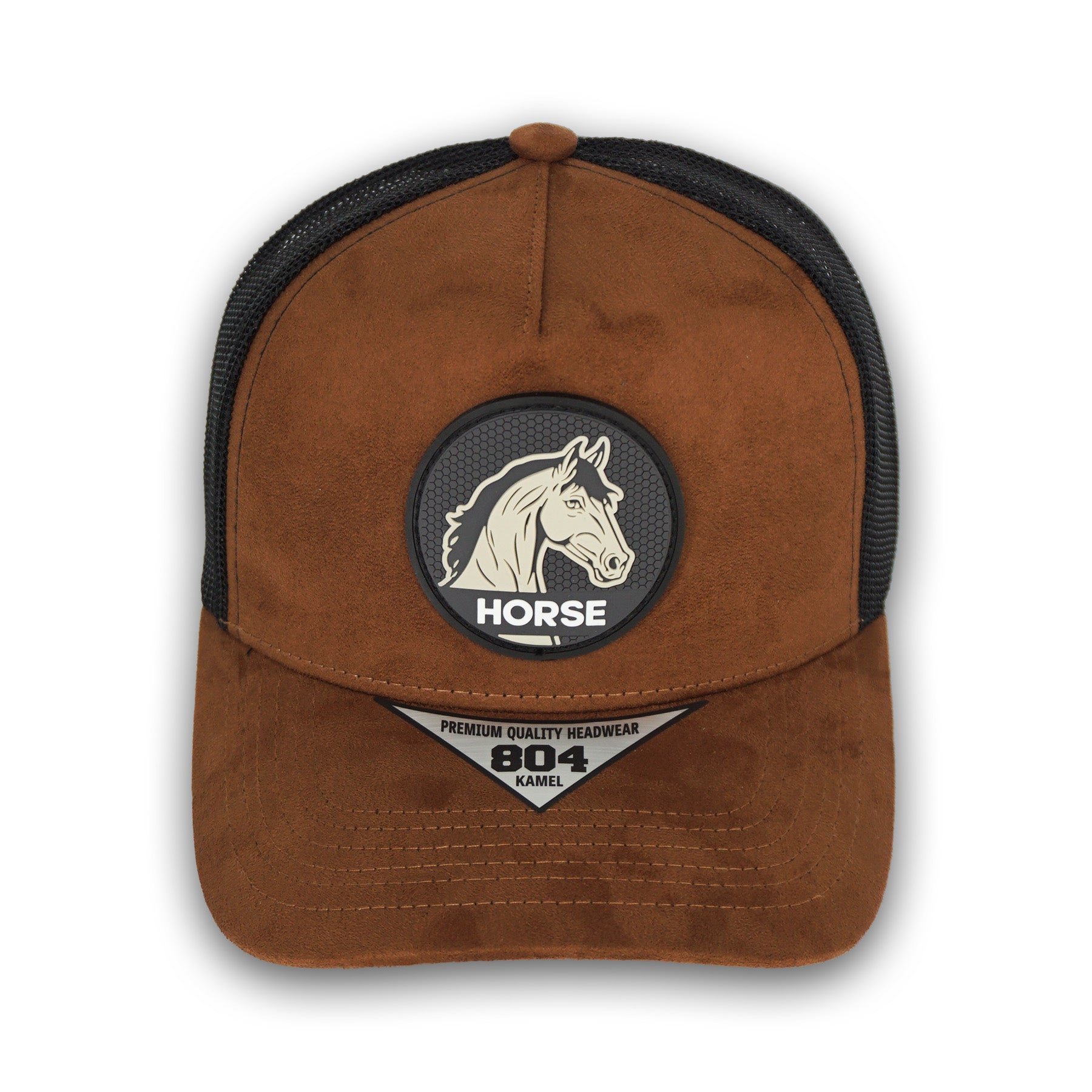 Kamel Horse Brown Snapback Hat KA09