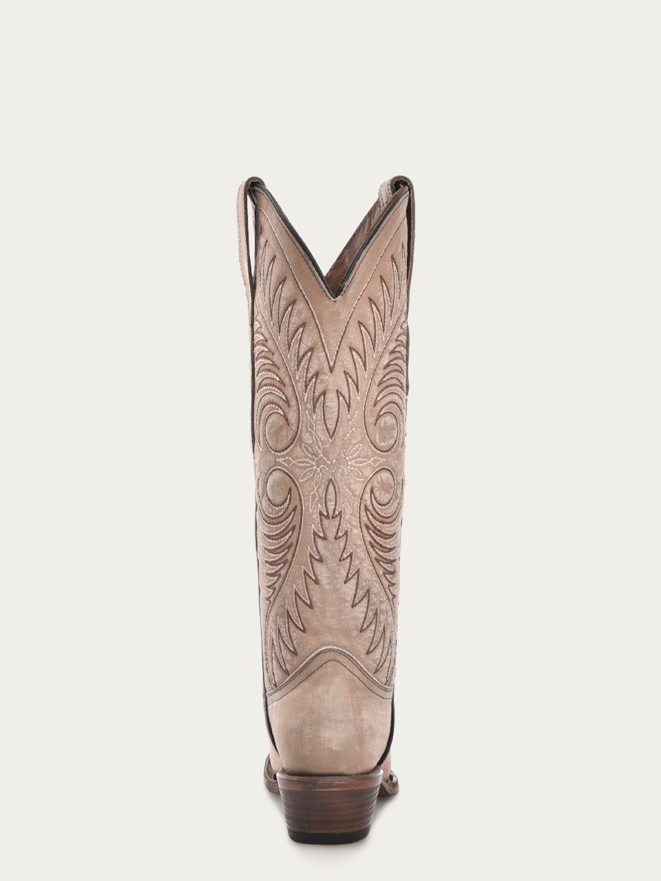 Circle G Women’s Cowhide Embroidery Boot L6116 - Sand
