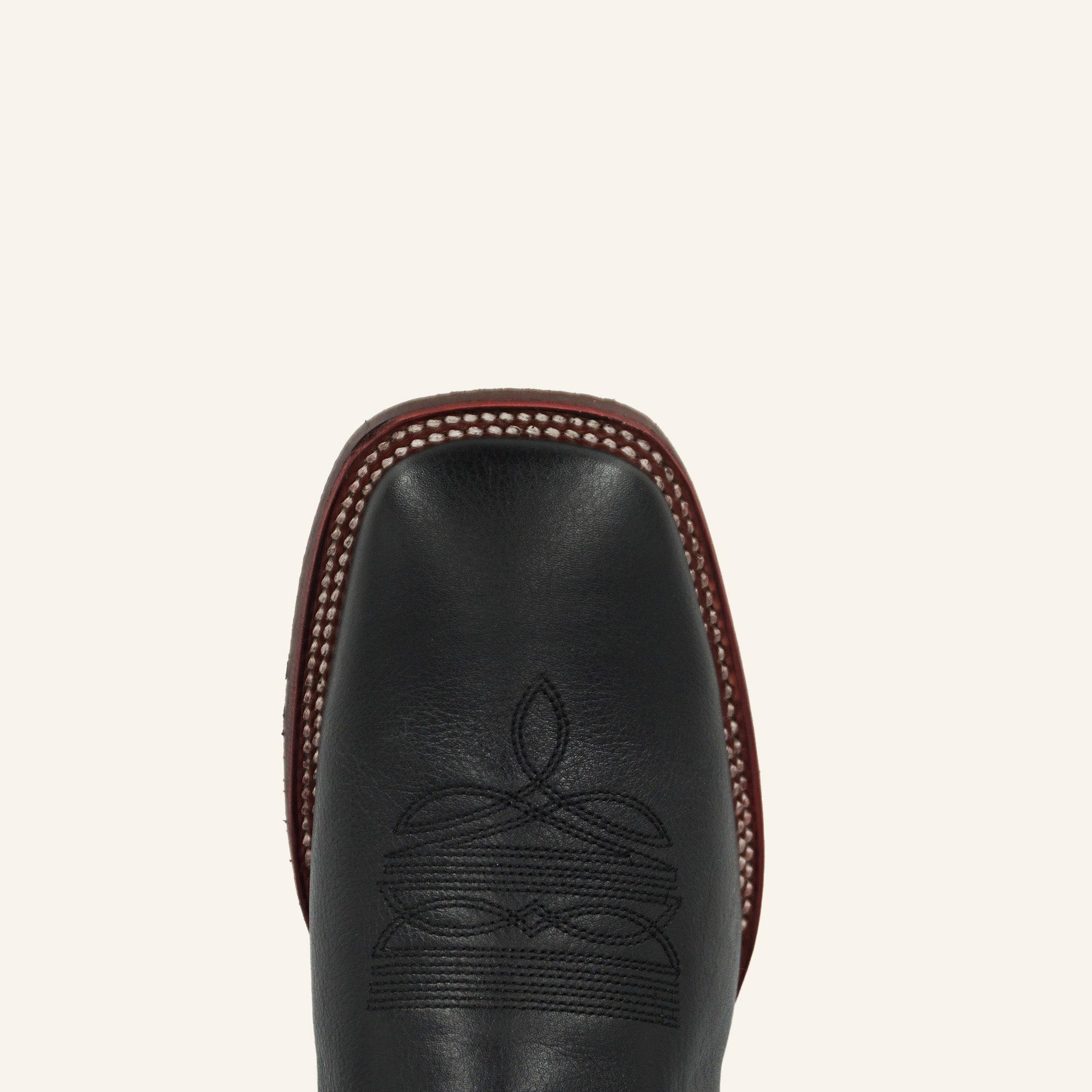 El Canelo Botin Leon Square Toe - Ikon Negro