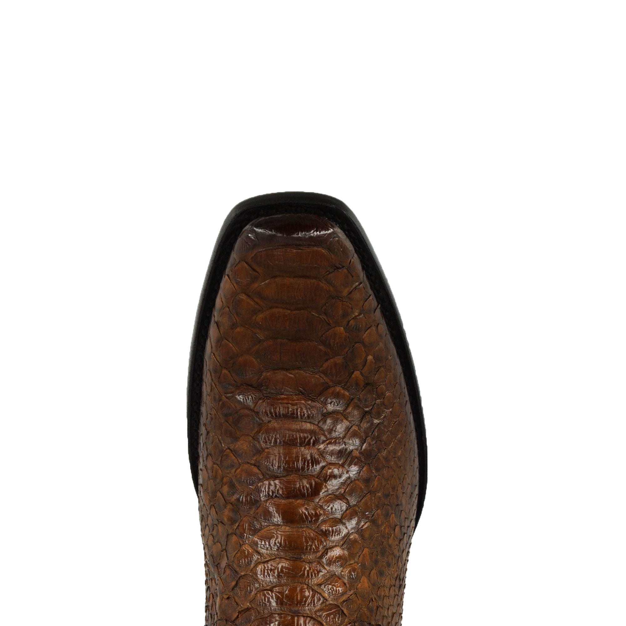 Mahuestic Men's Python Boot 0612 - Cognac