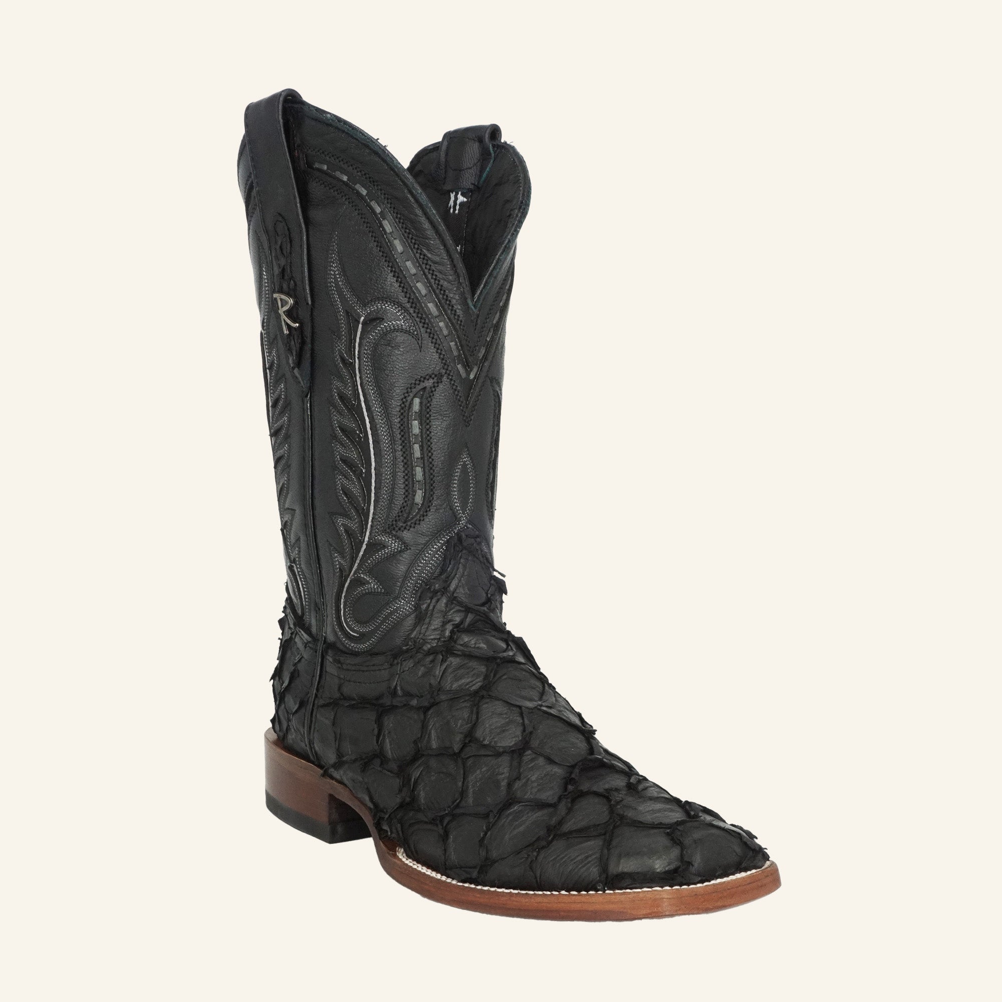Ranchers Men's Fish Boot - Matte Black