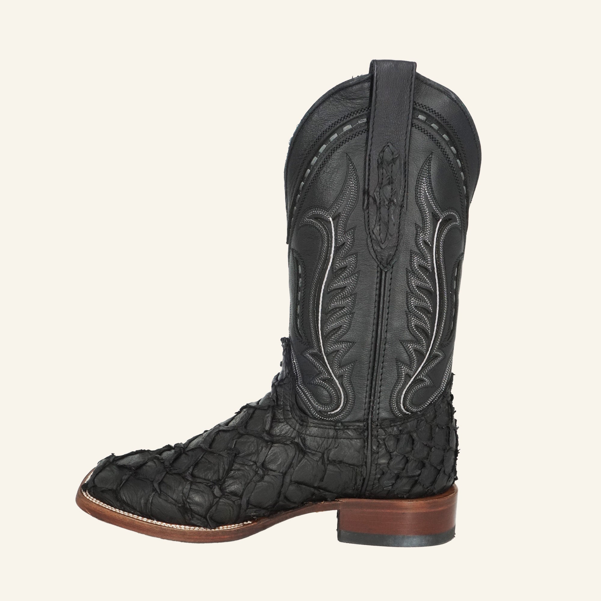 Ranchers Men's Fish Boot - Matte Black