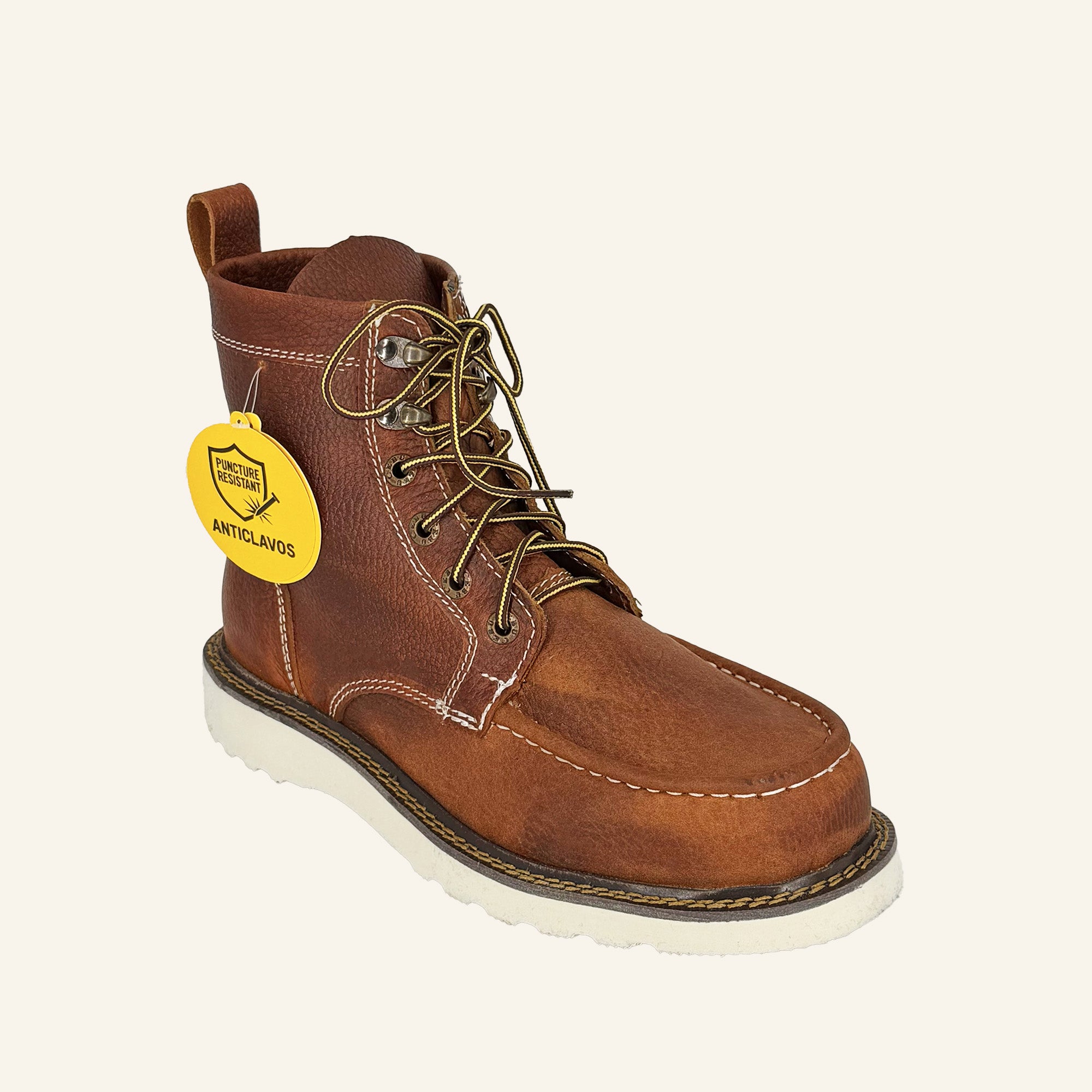 Cebu Work Boot MOC-UTR - Tan