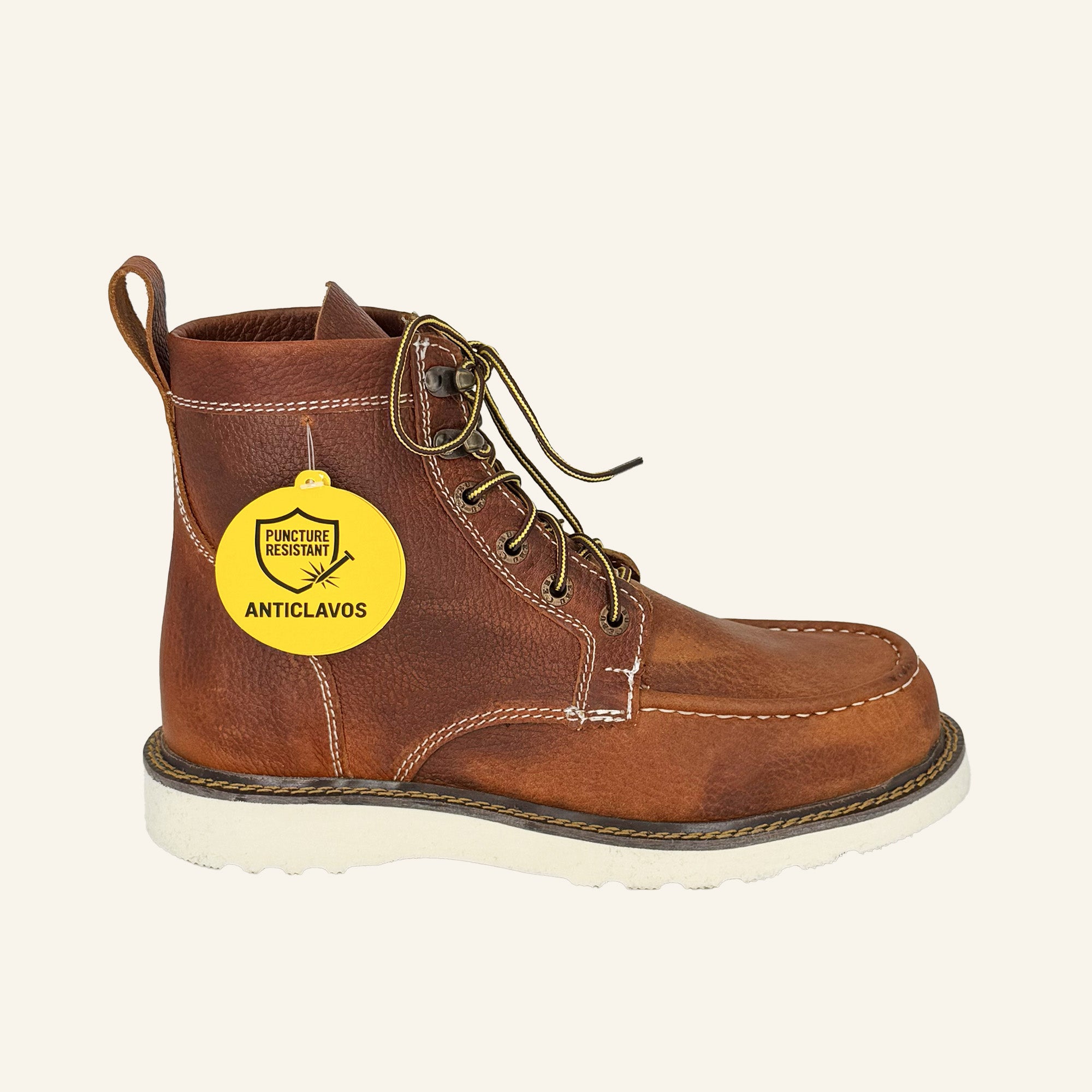 Cebu Work Boot MOC-UTR - Tan