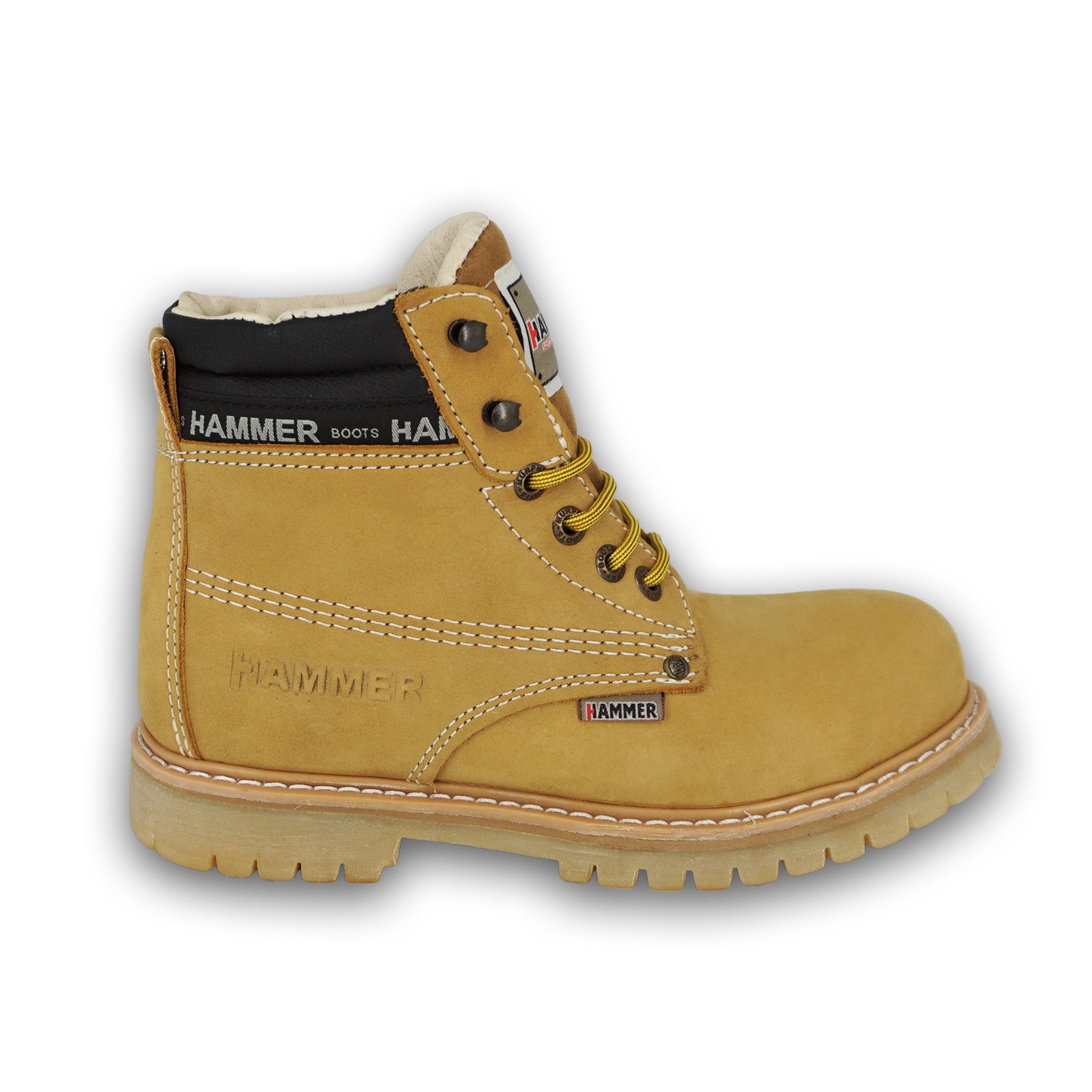 Hammer Men's Work Boot MU033 - Nobuck Honey