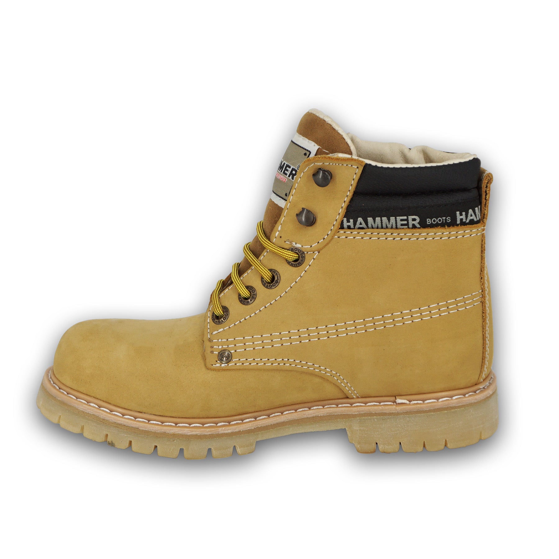 Hammer Men's Work Boot MU033 - Nobuck Honey