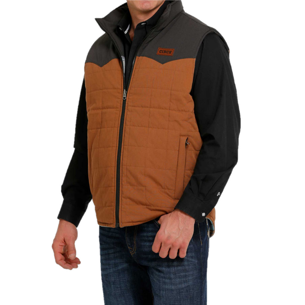 CINCH Men's Quilted Reversible Vest 1576001