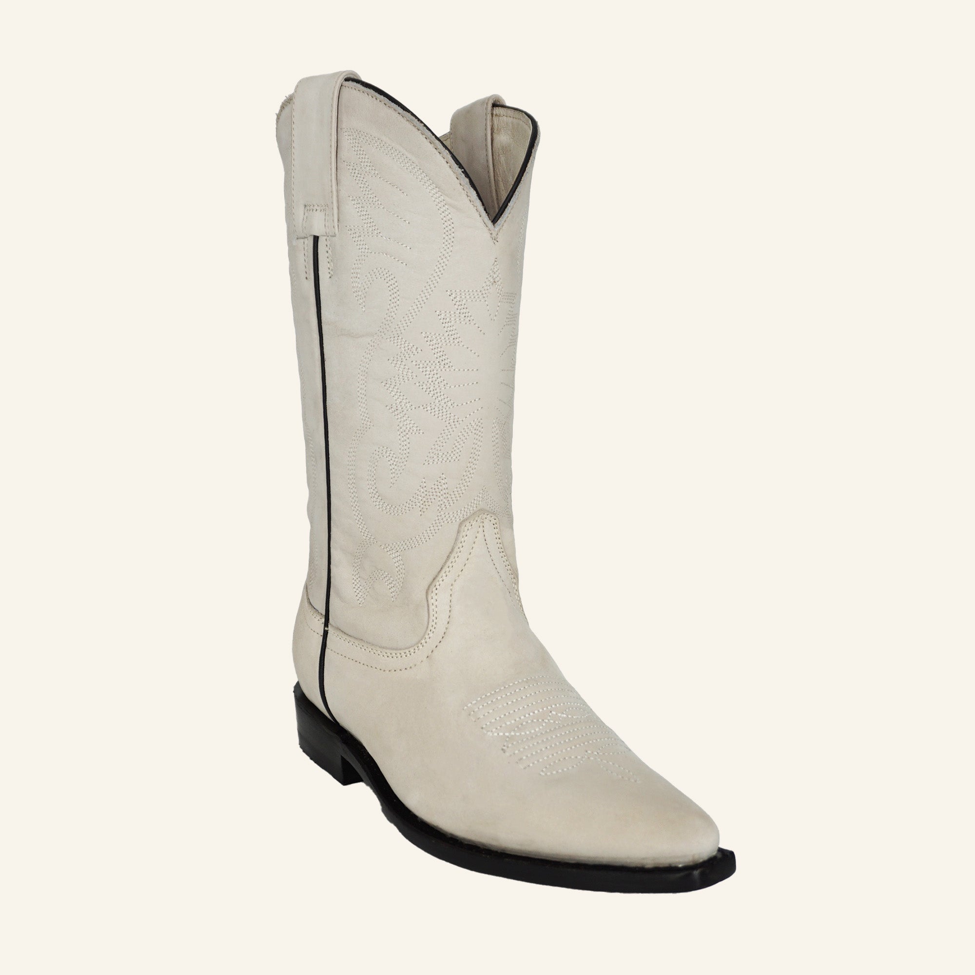 Bota Pistolero Puntal B Nobuck - Natural