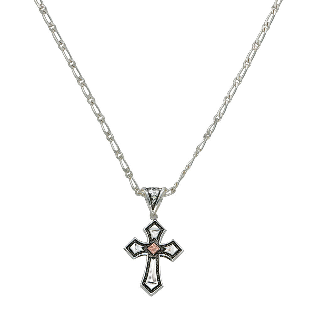 Montana Antique Copper Diamond Cross NC1161