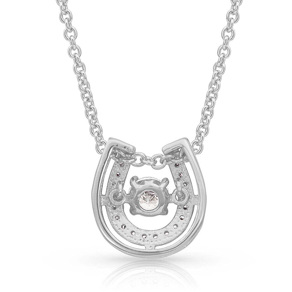 Montana Dancing with Luck Horseshoe Necklace NC3867