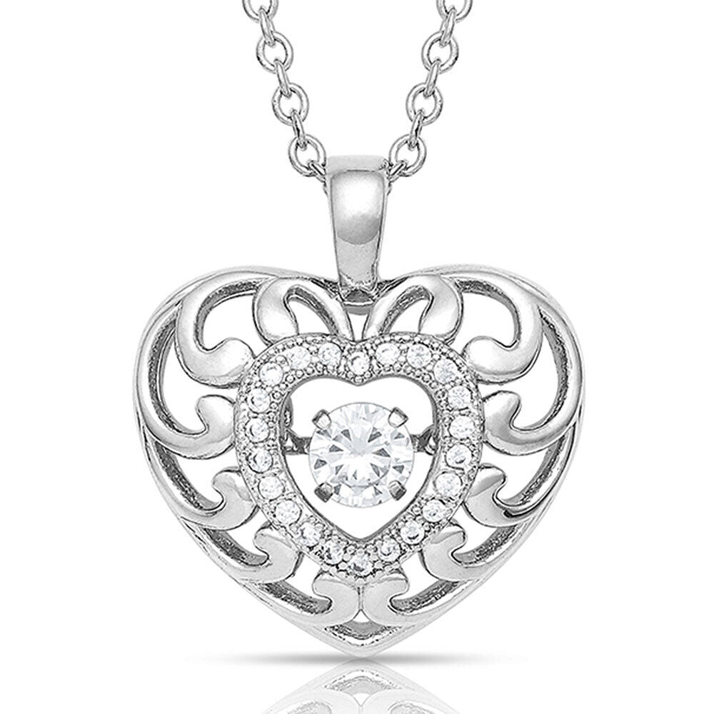 Montana Waves Of Love Heart Necklace NC4760