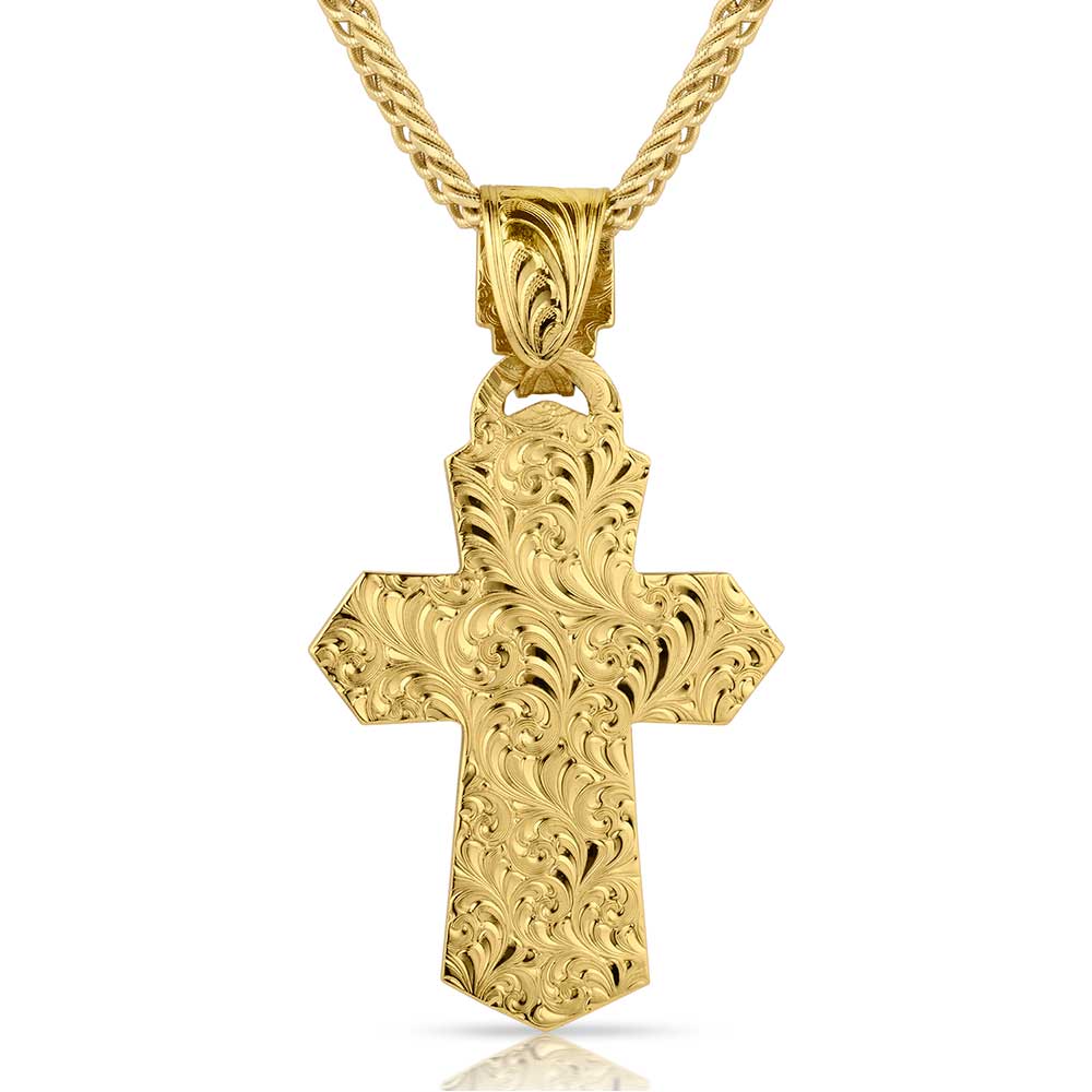 Montana Mexican Pride Cross Necklace NC5763