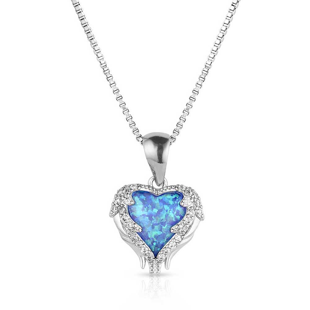 Montana Heart's Flame Opal Necklace NC5873