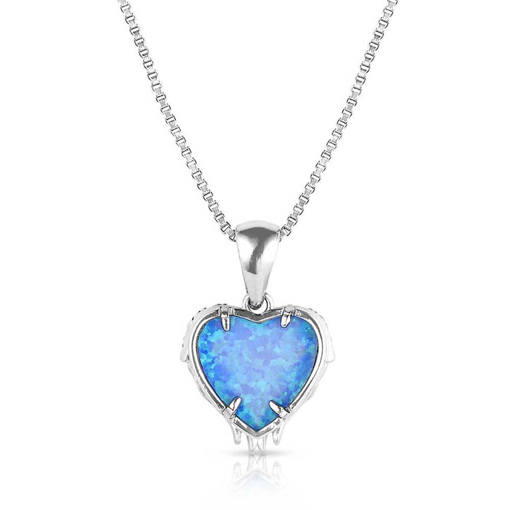 Montana Heart's Flame Opal Necklace NC5873