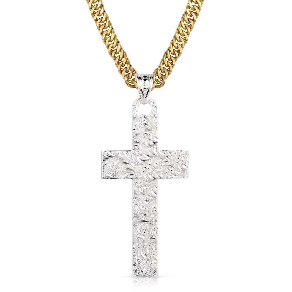 Montana Sunrise Mesa Cross Necklace NC5913