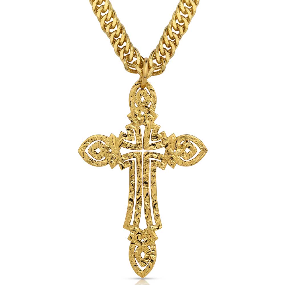 Montana Grand Faith Cross Necklace NC5914G