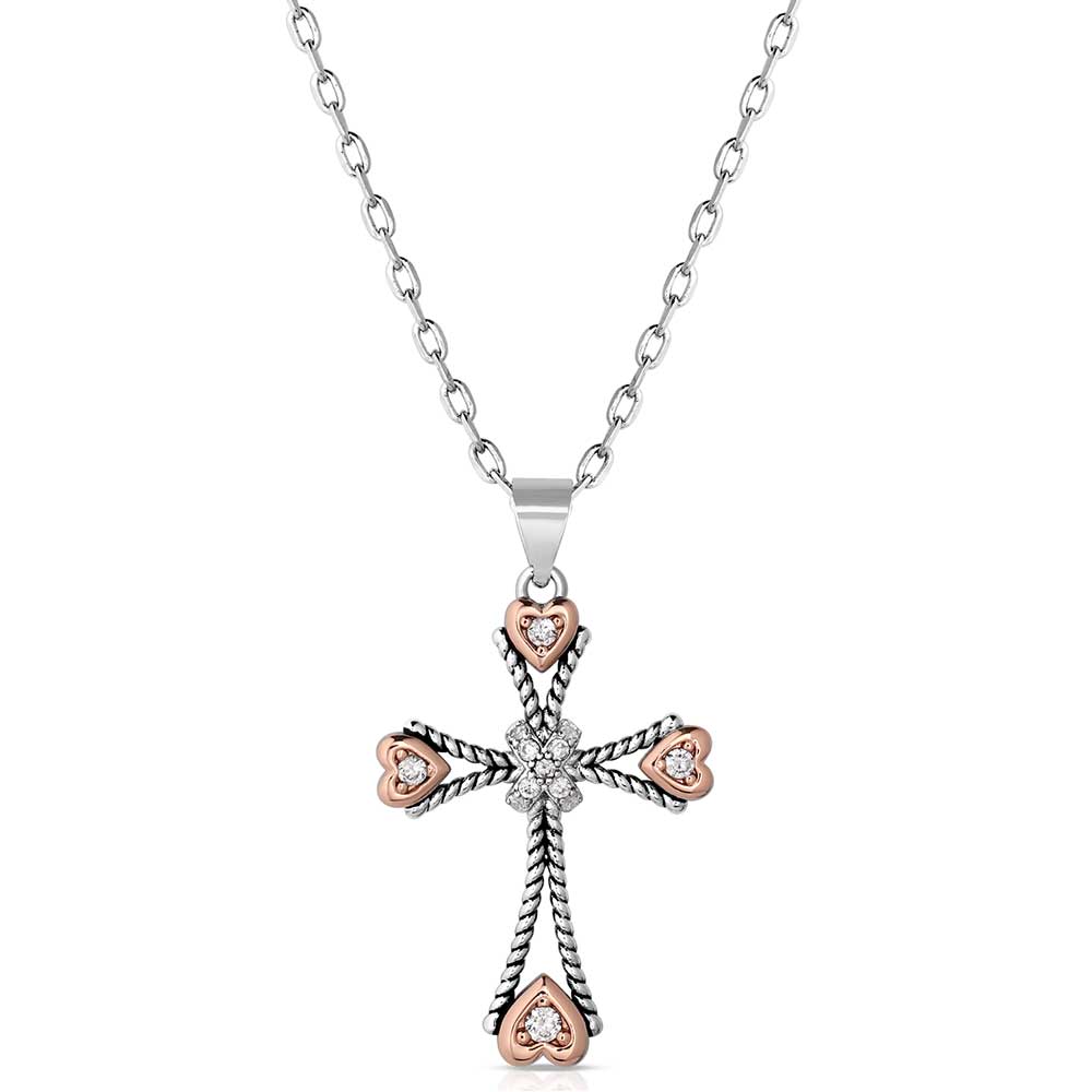 Montana Faith in my Heart Cross Necklace NC6040