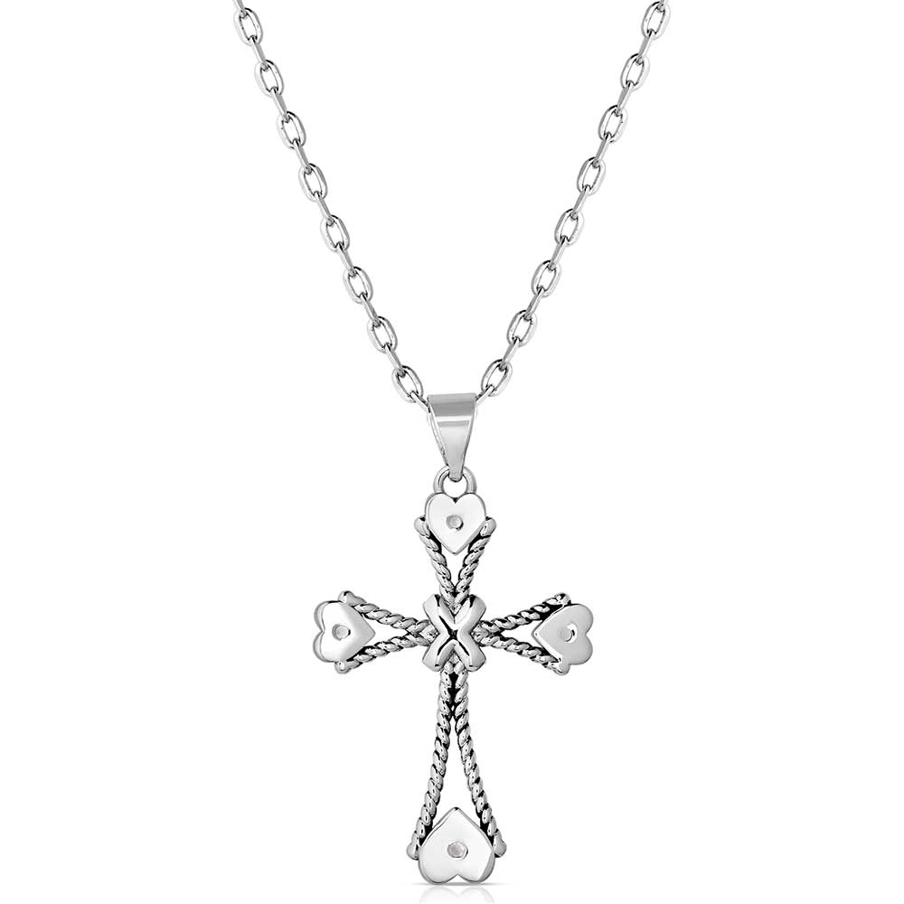 Montana Faith in my Heart Cross Necklace NC6040