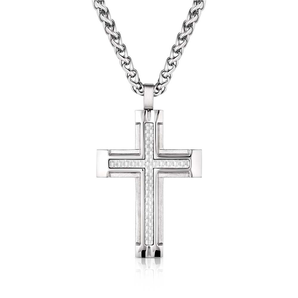 Montana Hero's Belief Cross Necklace NC6163