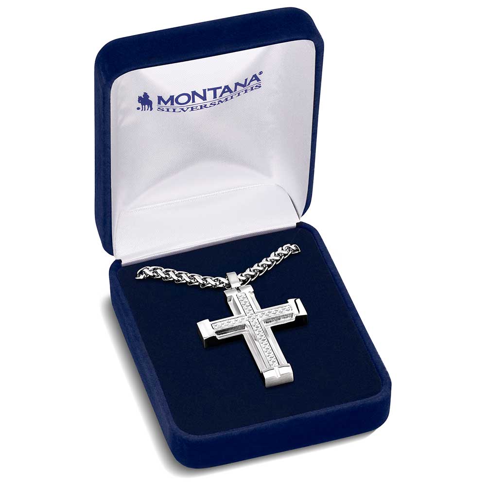 Montana Hero's Belief Cross Necklace NC6163