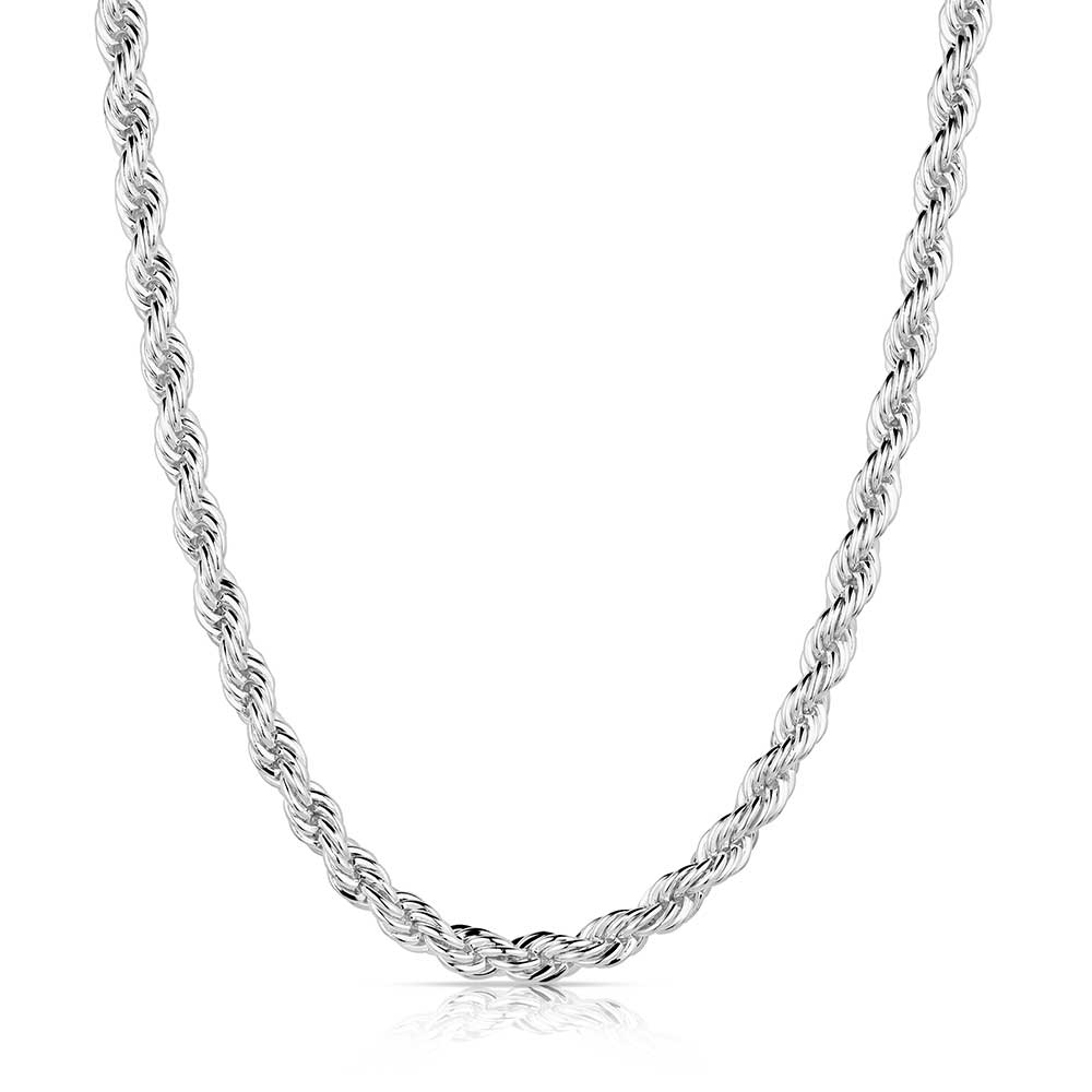 Montana Twisted Rope Chain Necklace NC6178