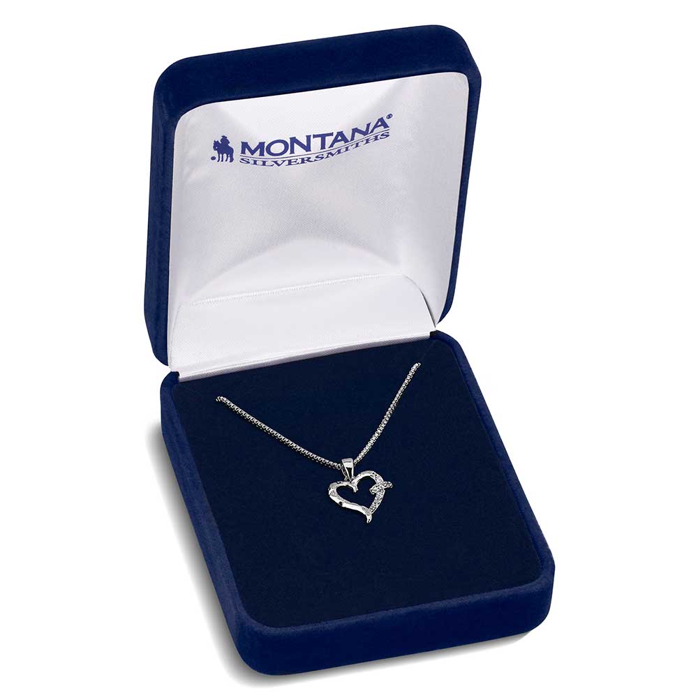Montana With Love Heart Necklace NC6226