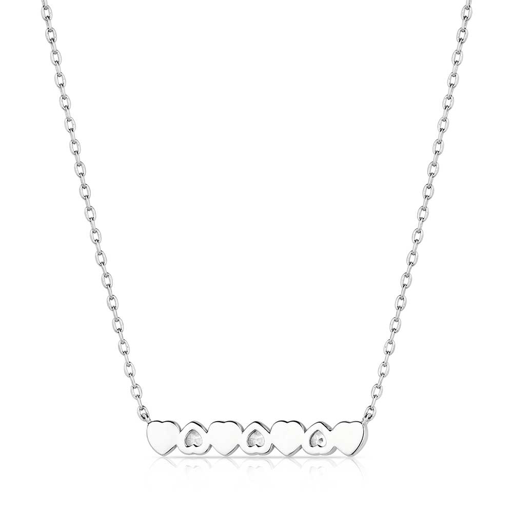 Montana Alternating Hearts Necklace NC6227