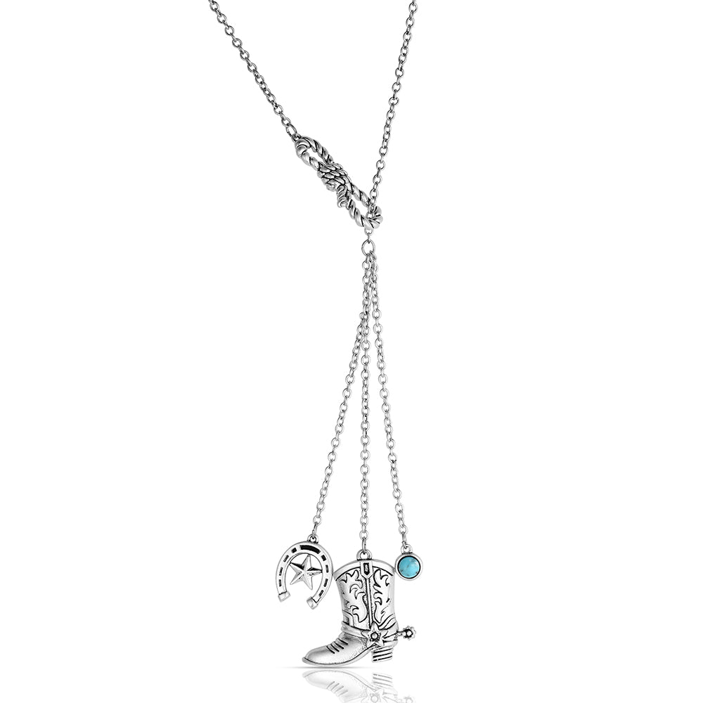 Montana Cowgirl Kind Charm Necklace NC6533