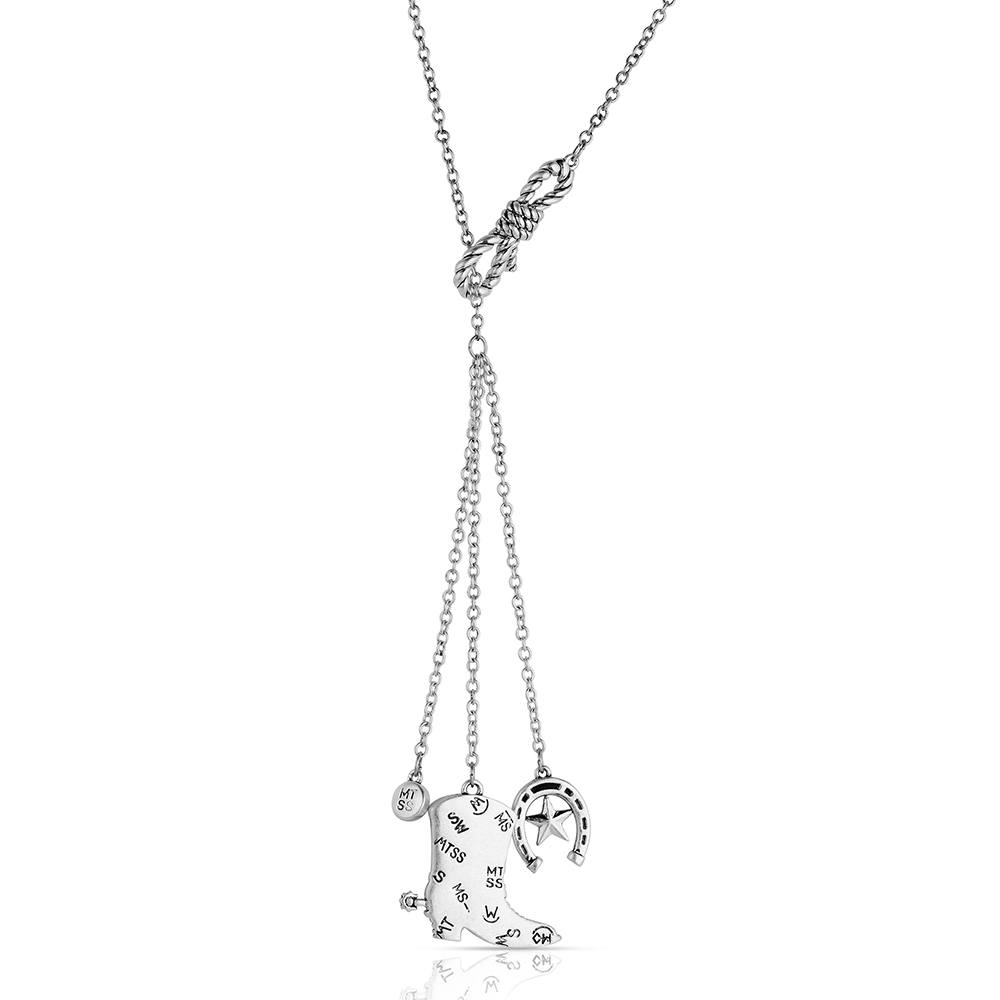 Montana Cowgirl Kind Charm Necklace NC6533