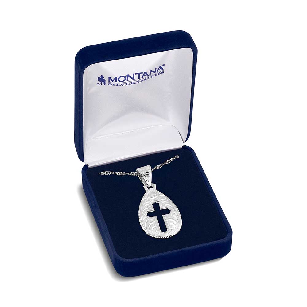 Montana Steadfast Faith Cross Necklace NC6583