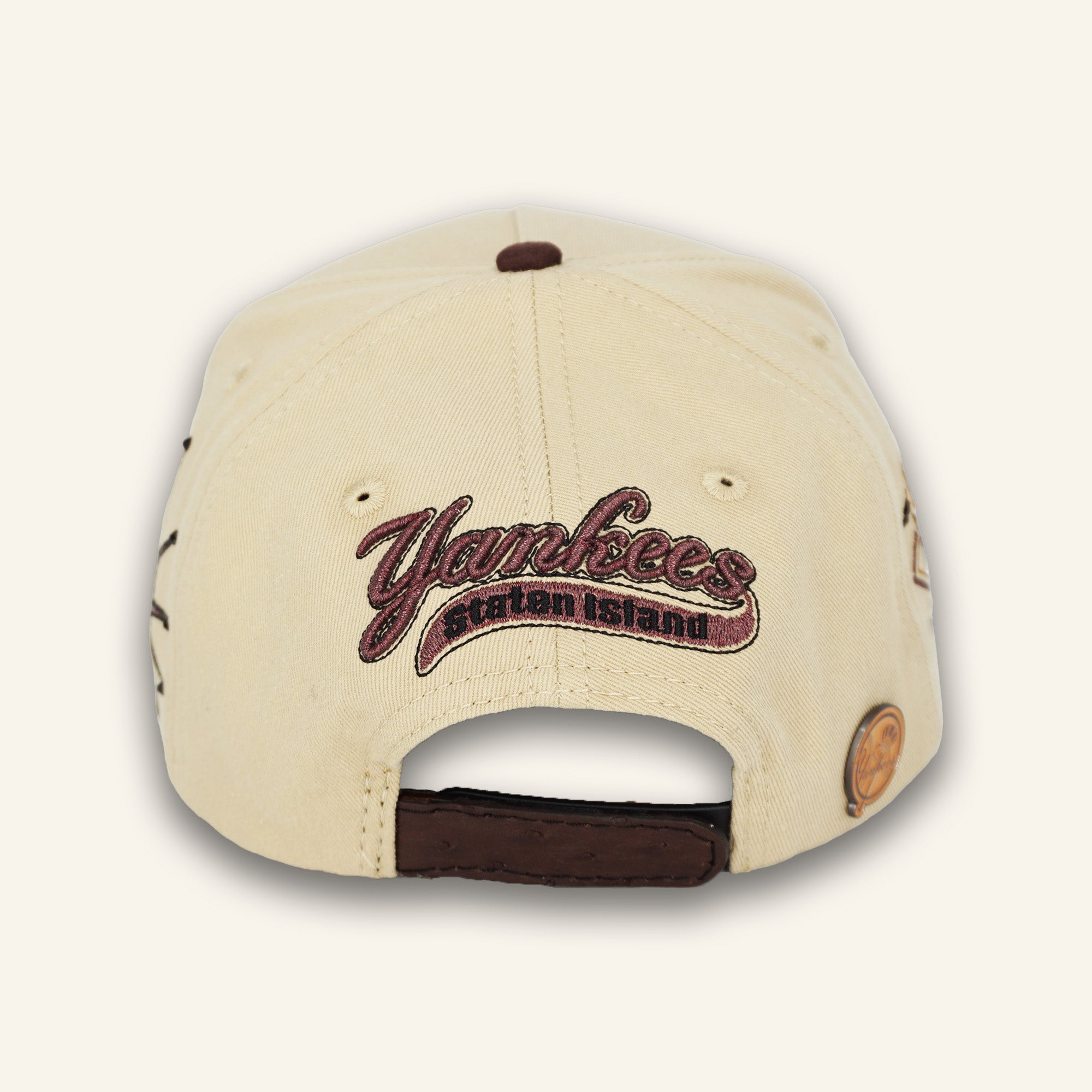 Bigg Boss NY Beige / Ostrich Brown Hat