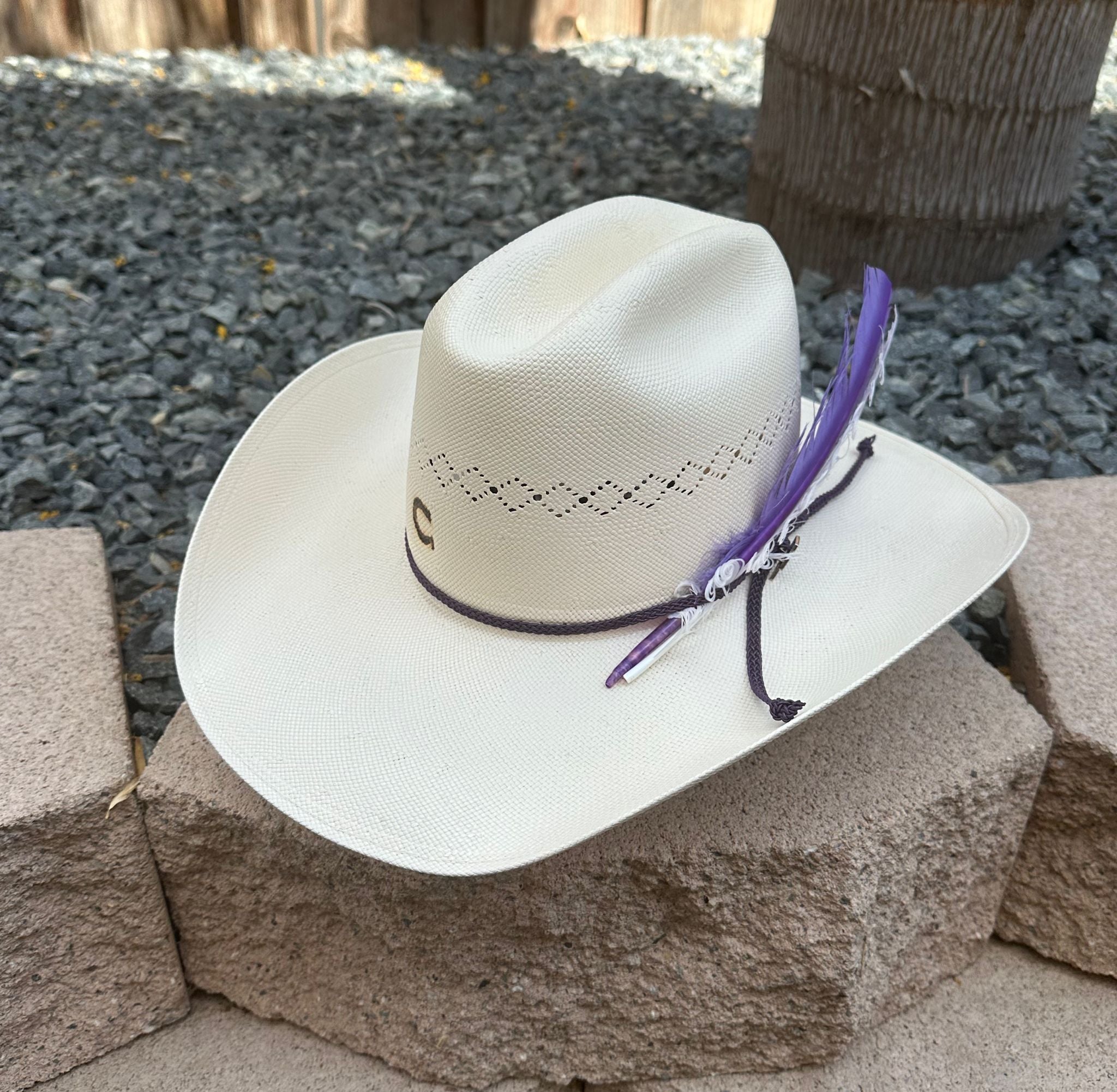 Charlie Horse 10x "Purple Haze" Straw Hat